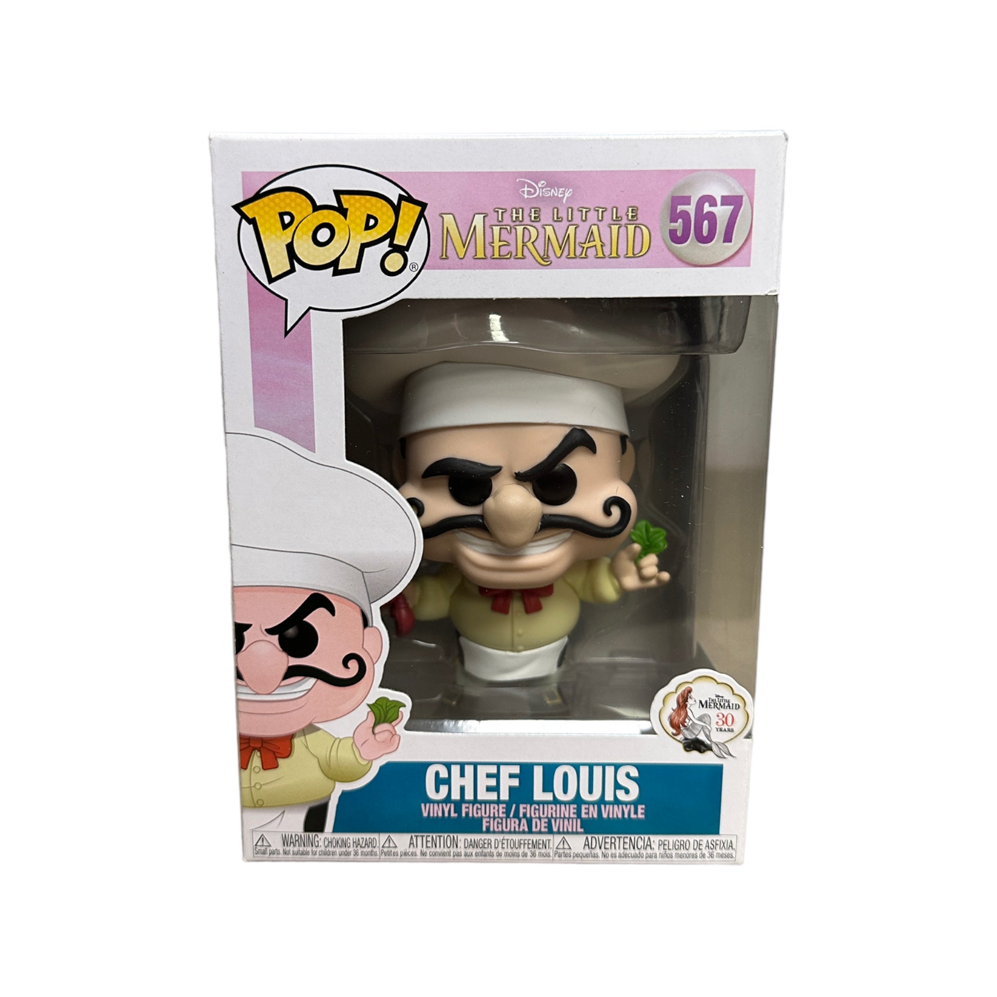 Chef Louis #567 Funko Pop! - The Little Mermaid - 2019 Pop! - Condition 8.5/10