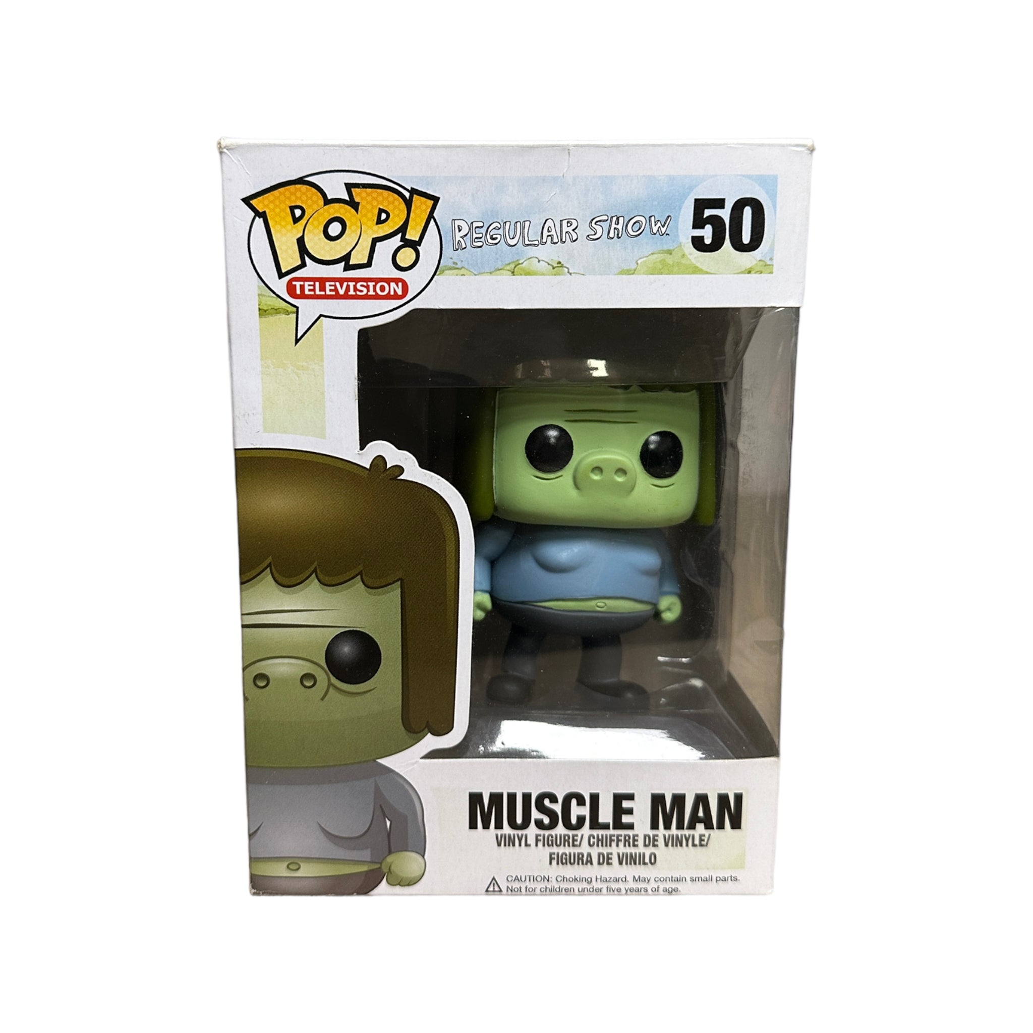 Muscle Man #50 Funko Pop! - Regular Show - 2013 Pop! - Condition 6/10