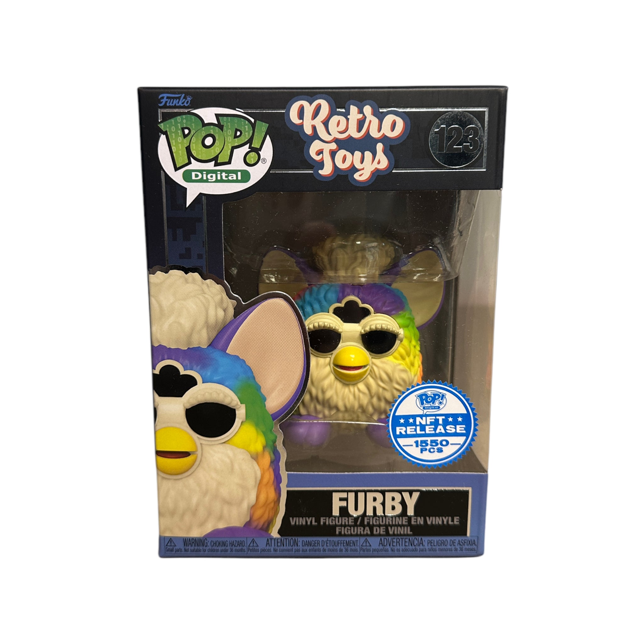 Furby #123 Funko Pop! - Retro Toys - NFT Release Exclusive LE1550 Pcs - Condition 9/10