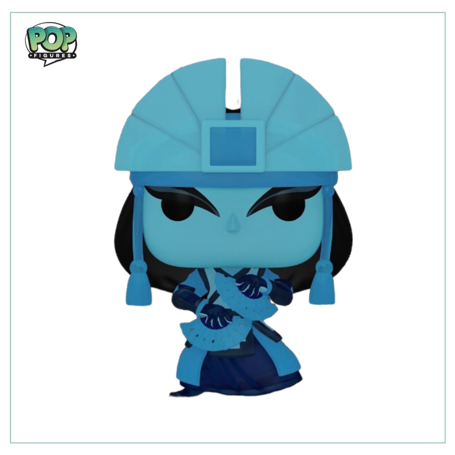 Kyoshi #1489 (Glow in the Dark) Funko Pop! - Avatar the Last Airbender - Entertainment Earth Exclusive