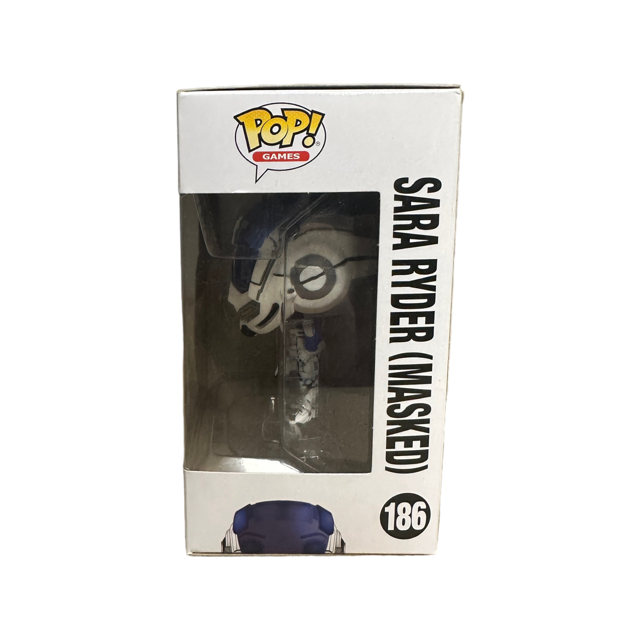 Sara Ryder (Masked) #186 Funko Pop! - Mass Effect: Andromeda - GameStop Exclusive - Condition 8/10