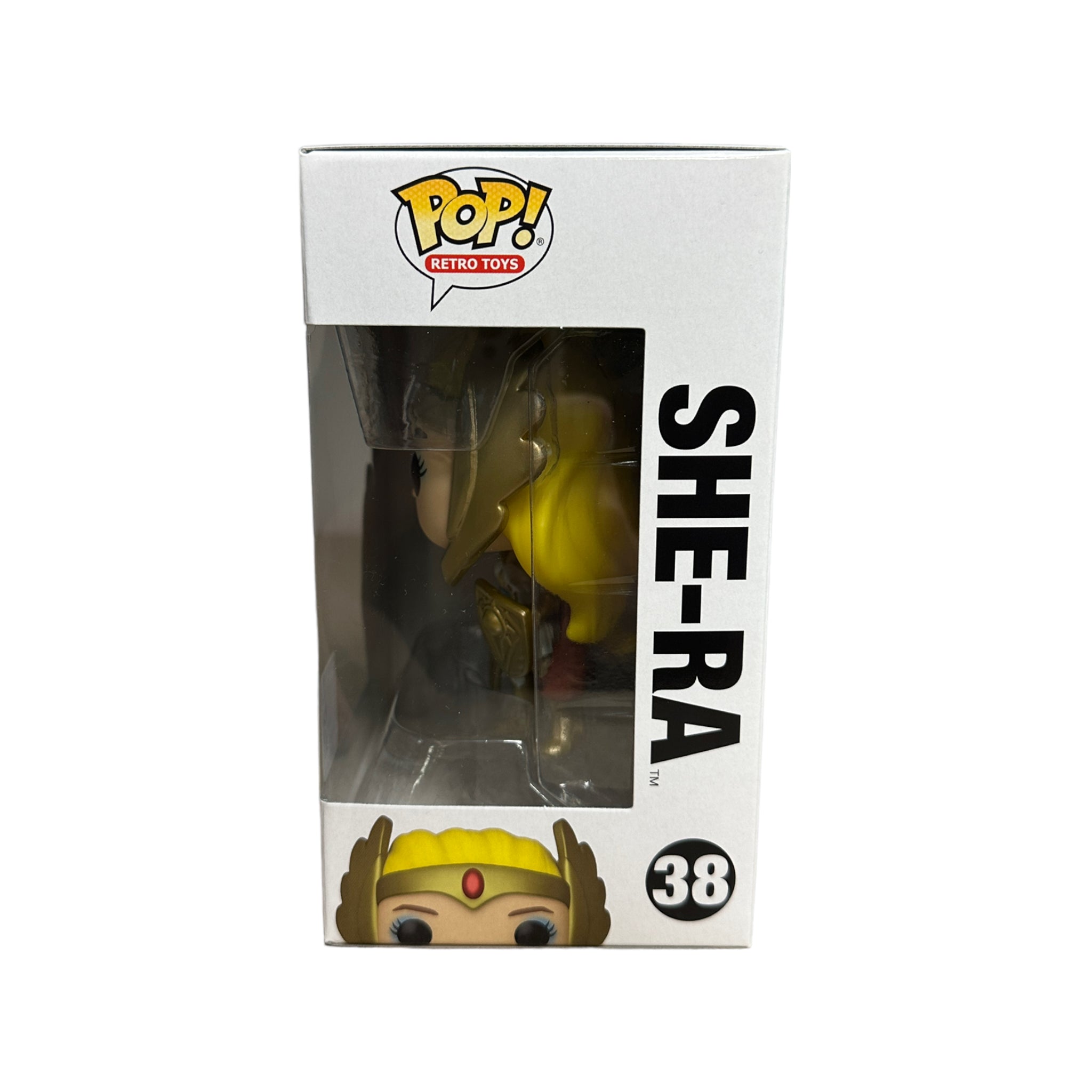 She-Ra #38 (Metallic) Funko Pop! - Masters of The Universe - Wonder Con 2022 Shared Exclusive - Condition 8.75/10
