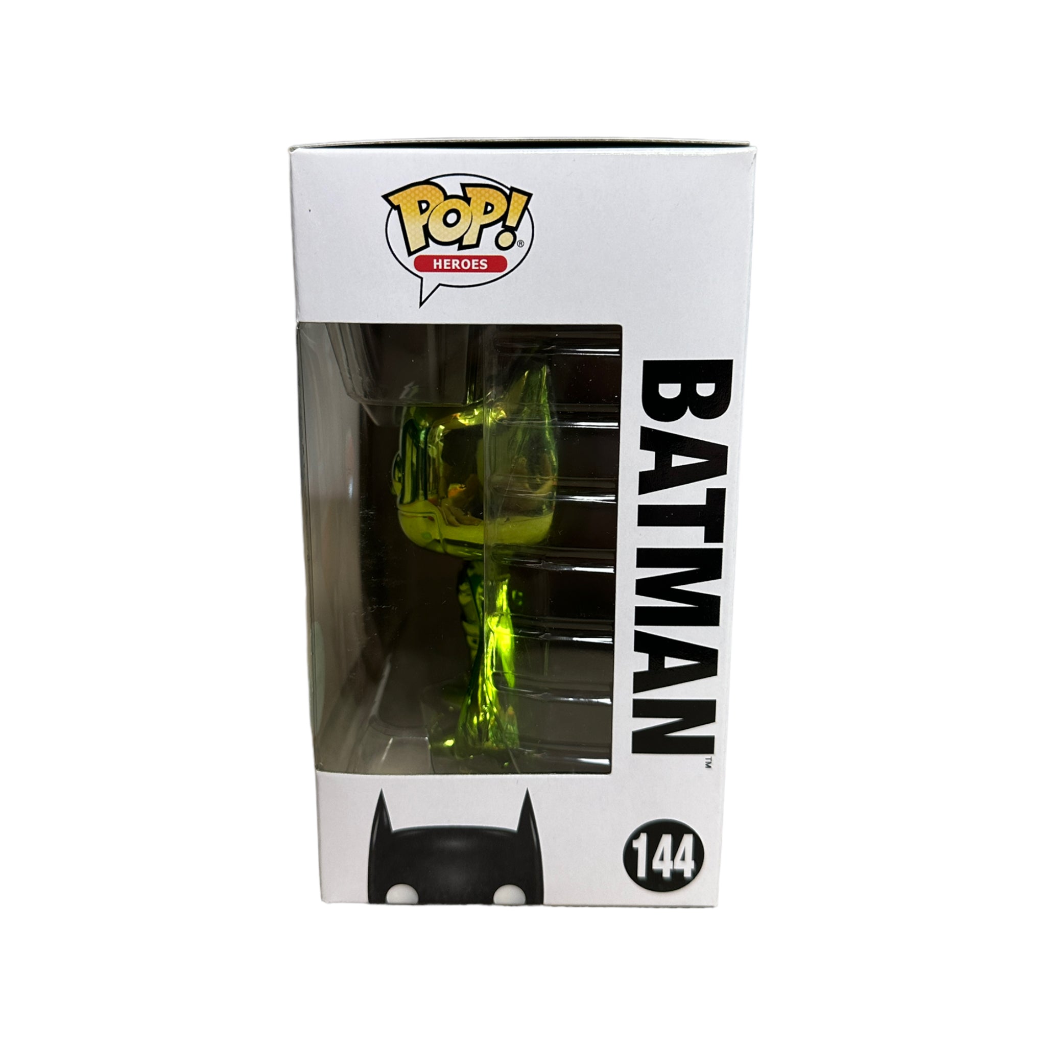 Batman #144 (Green Chrome) Funko Pop! - DC Super Heroes - ECCC 2018 Shared Exclusive LE1500 Pcs - Condition 8.75/10
