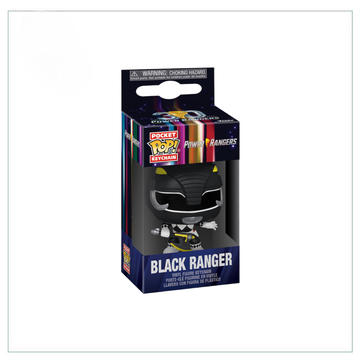 Black Ranger Funko Pocket Pop Keychain! - Power Ranger