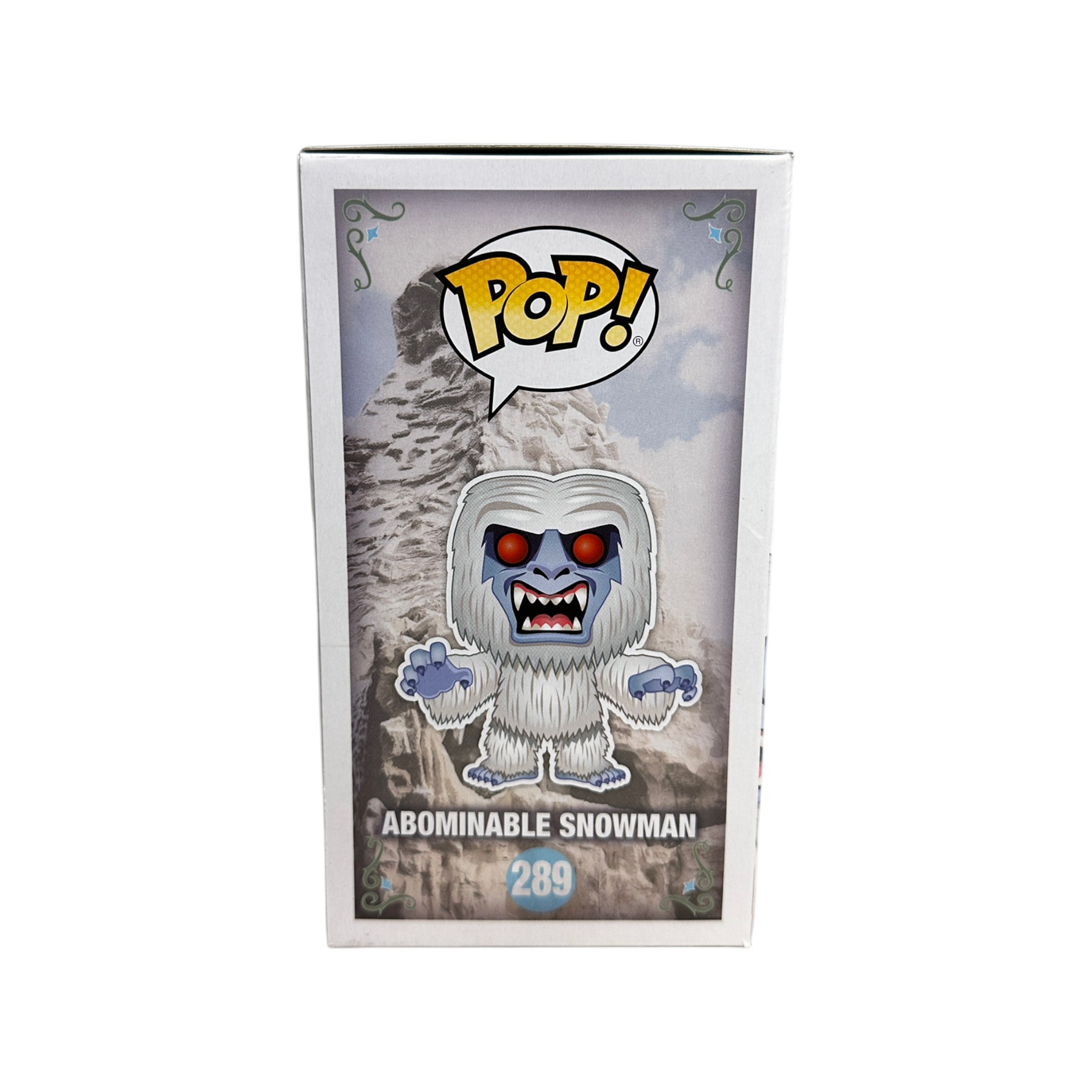 Abominable Snowman #289 (Flocked) Funko Pop! - Matterhorn Bobsleds - NYCC 2017 Exclusive LE1000 Pcs - Condition 7/10