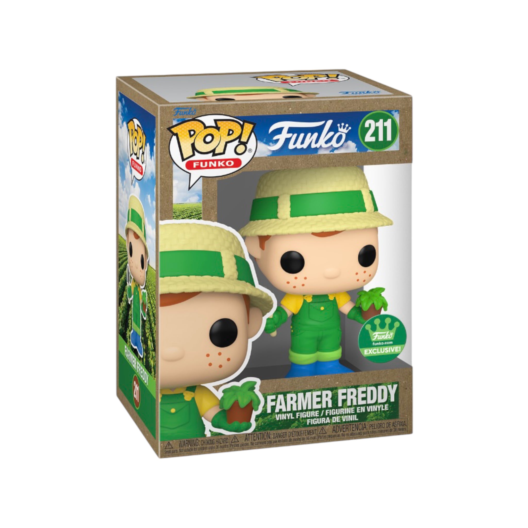 Farmer Freddy #211 Funko Pop! - Earth Day - Funko Shop Exclusive