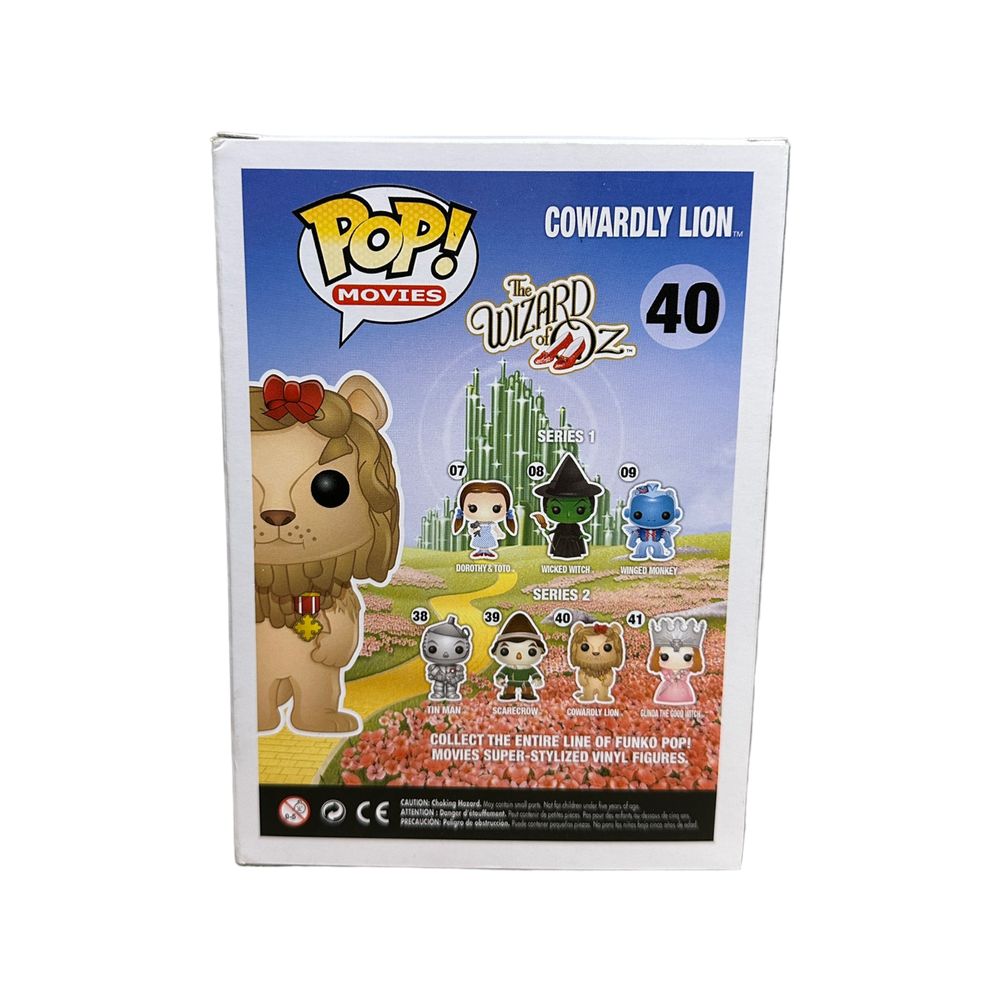 Cowardly Lion #40 (Flocked) Funko Pop! - The Wizard of Oz - Gemini Collectibles Exclusive - Condition 8.75/10