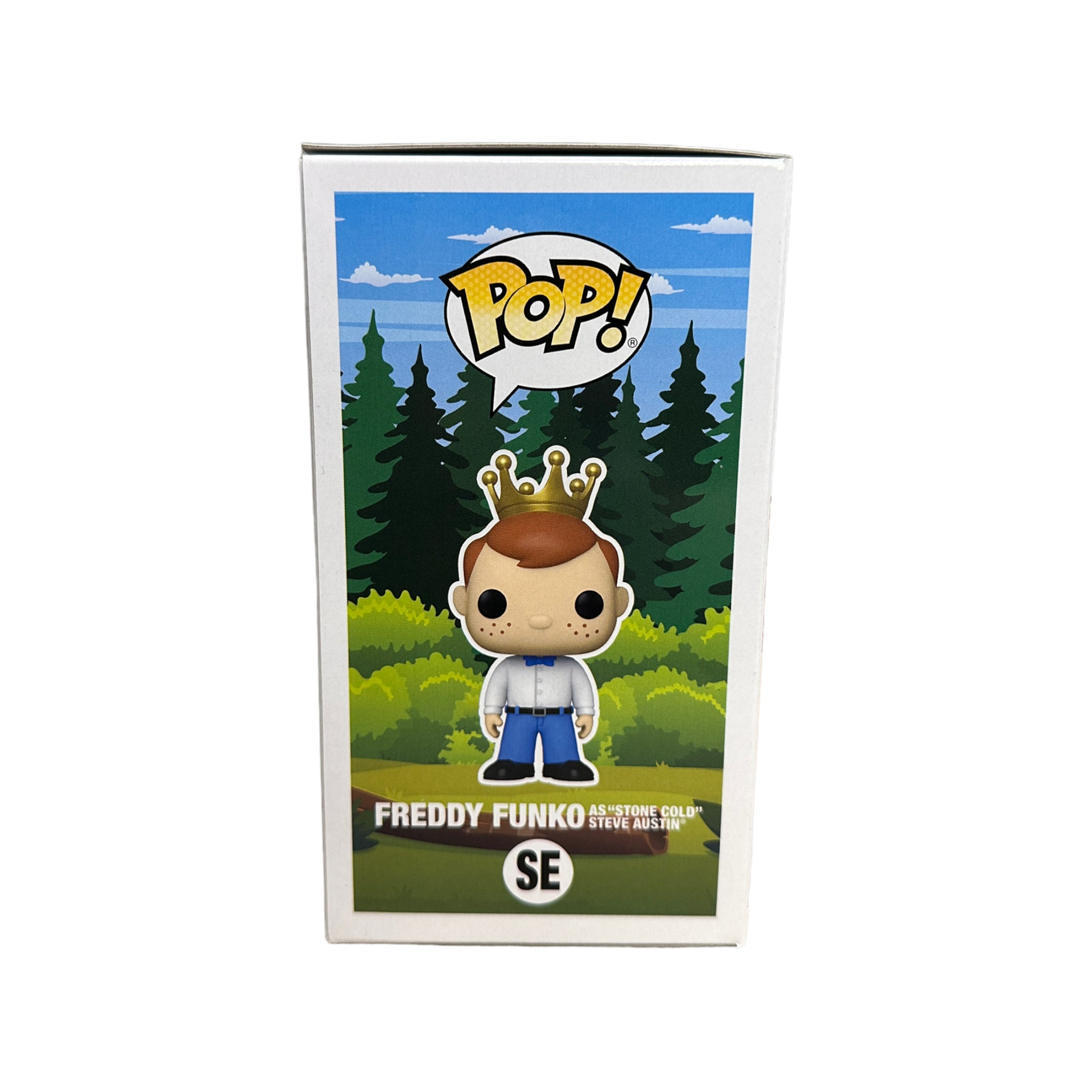 Freddy Funko as "Stone Cold" Steve Austin Funko Pop! - WWE - Camp Fundays 2023 Exclusive LE3000 Pcs - Condition 8.5/10