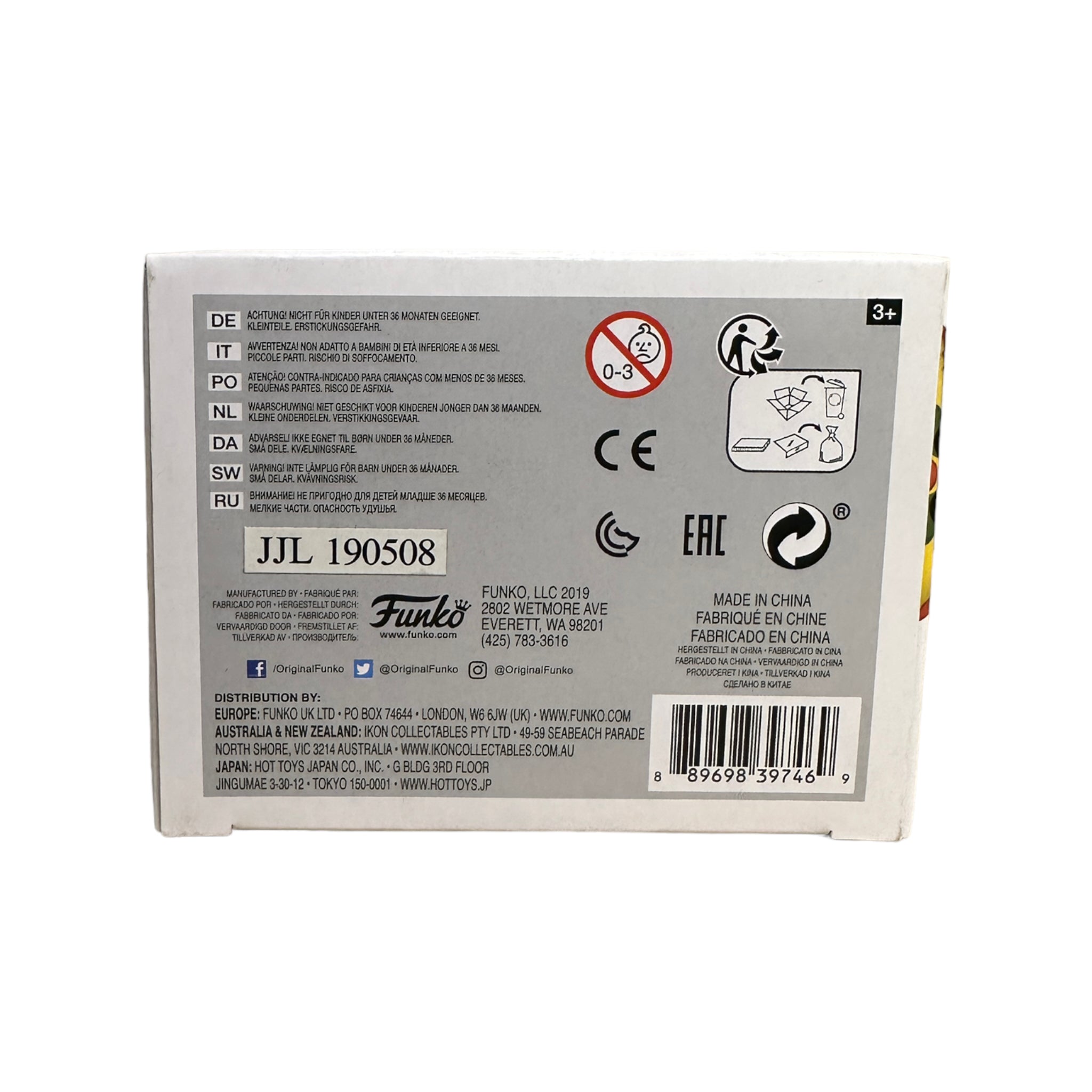 H.R. Pufnstuf #852 Funko Pop! - H.R. Pufnstuf - SDCC 2019 Official Convention Exclusive - Condition 7/10