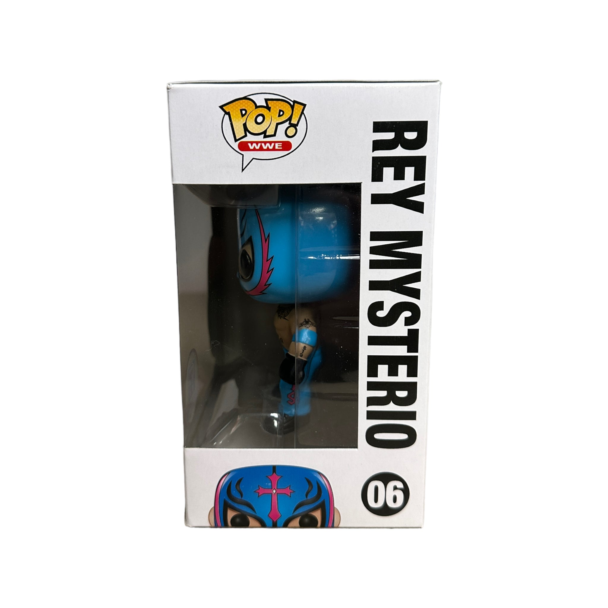 Rey Mysterio #06 (Light Blue) Funko Pop! - WWE - 7 Eleven Exclusive - Condition 7.5/10