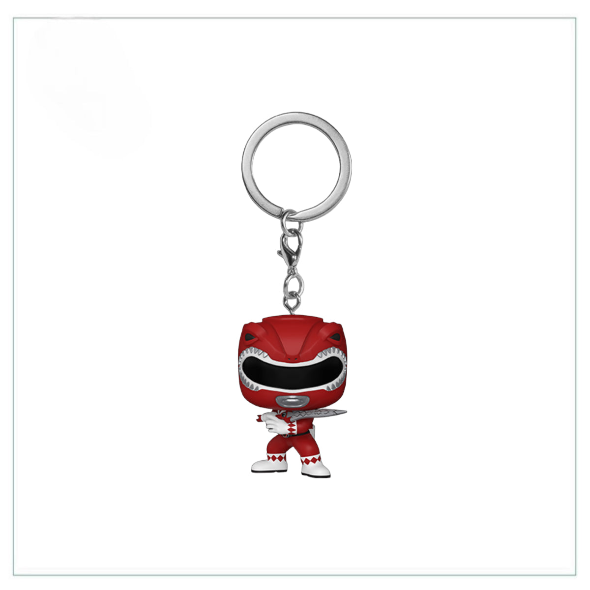 Red Ranger Funko Pocket Pop Keychain! - Power Rangers