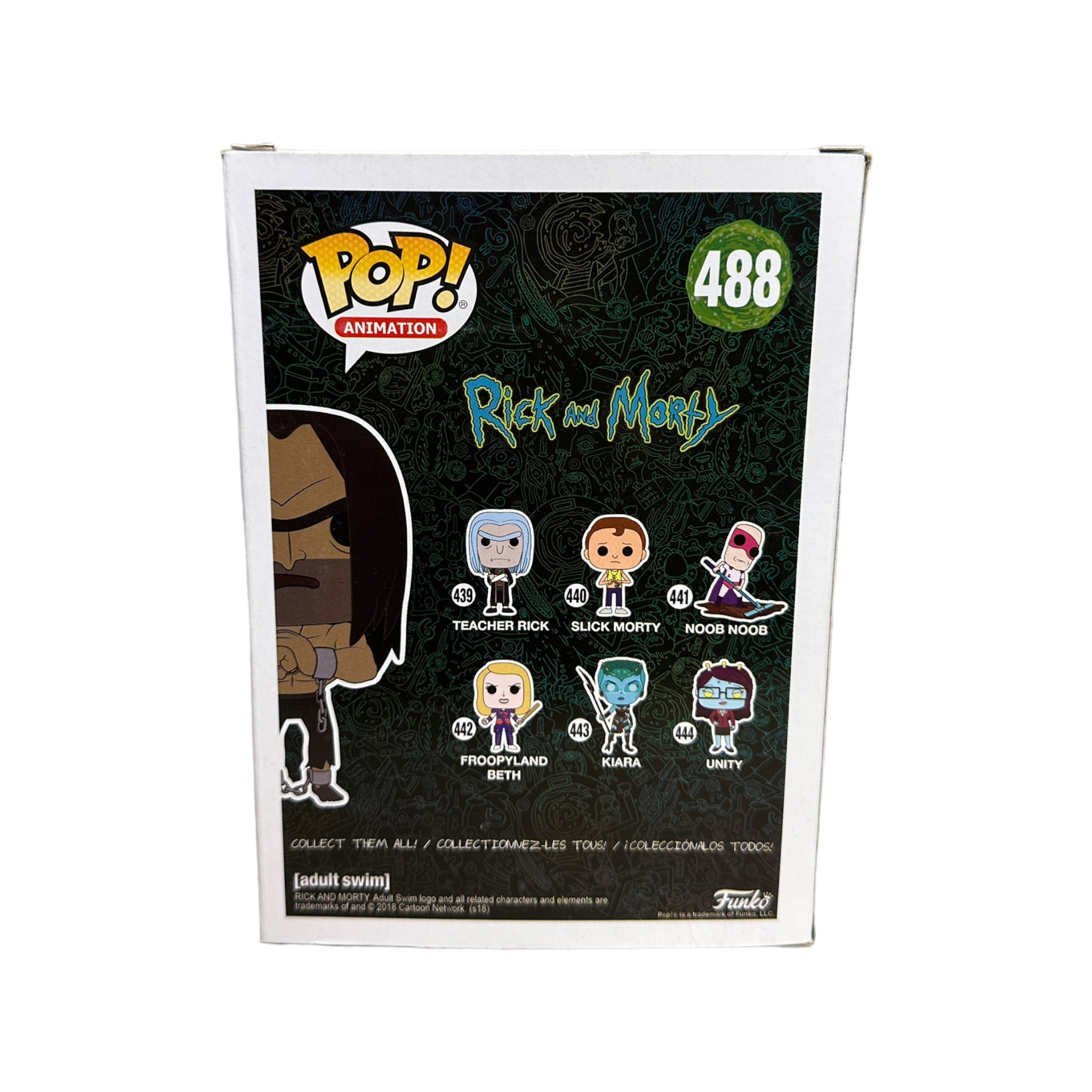 Jaguar #488 Funko Pop! - Rick and Morty - ECCC 2019 Official Convention Exclusive - Condition 8/10