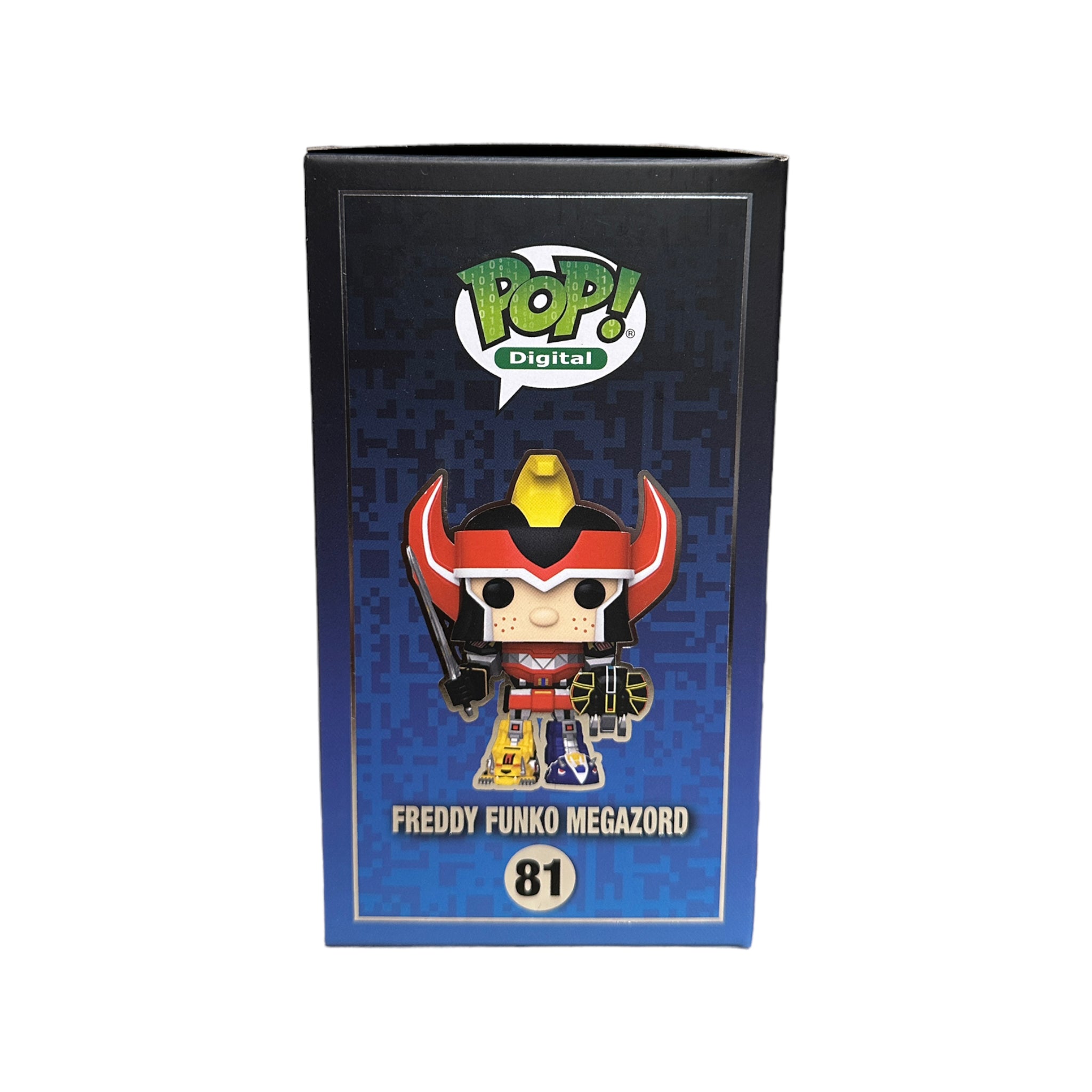 Freddy Funko Megazord #81 Funko Pop! - Mighty Morphin Power Rangers - NFT Release Exclusive LE2400 Pcs - Condition 9.5/10
