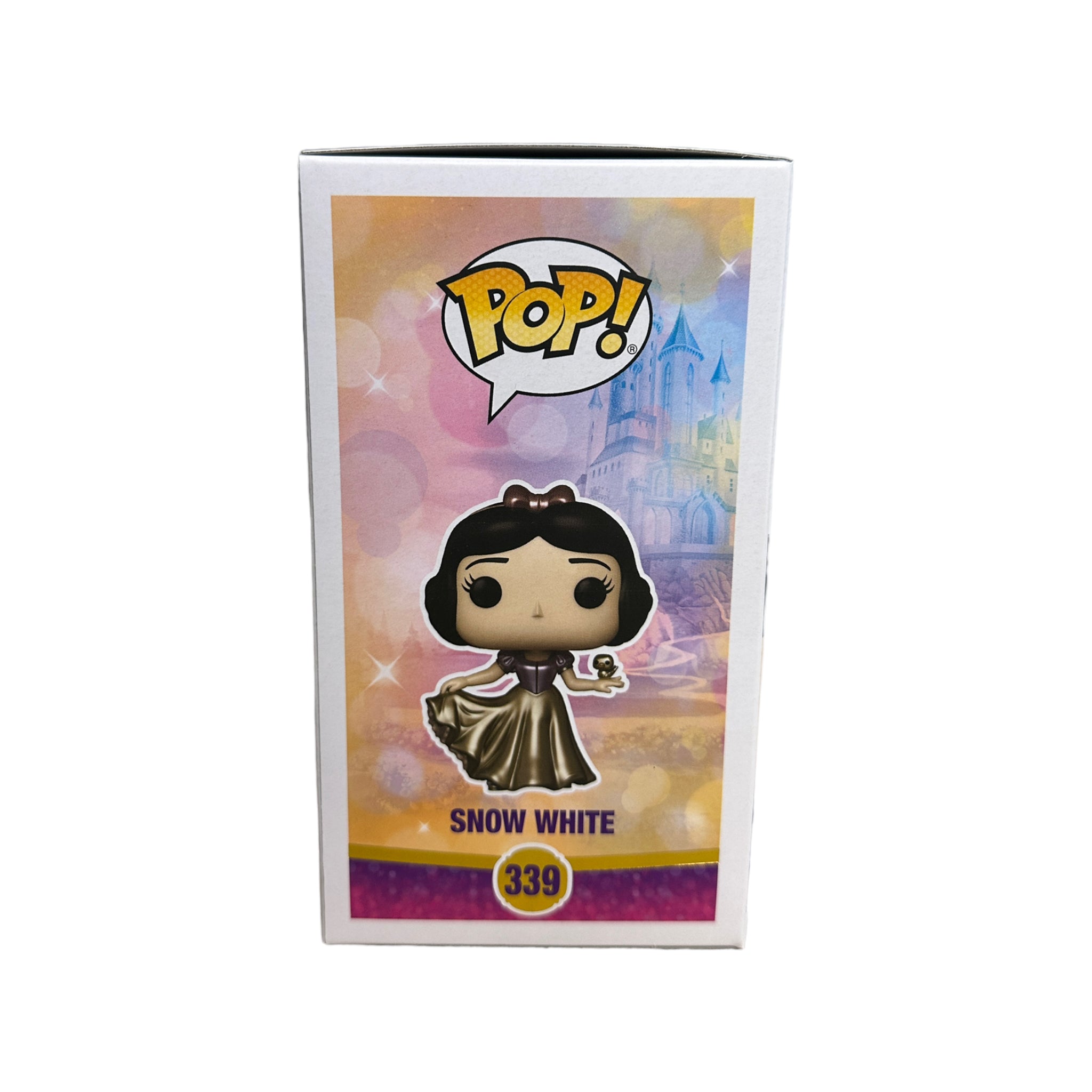 Snow White #339 (Dancing Gold) Funko Pop! - Disney Princess - Virtual Funkon 2021 First to Market Exclusive - Condition 9.5/10