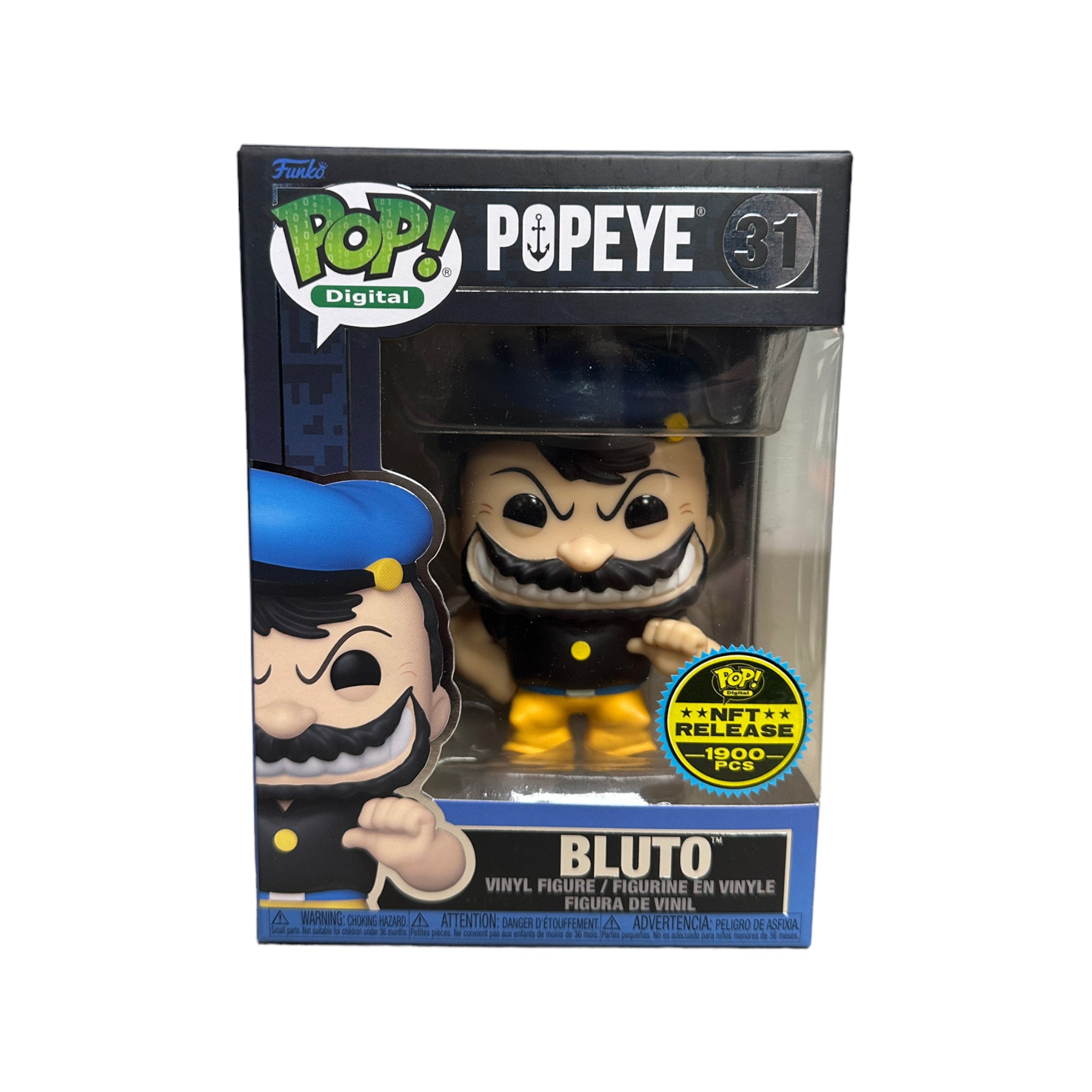 Bluto #31 Funko Pop! - Popeye - NFT Release Exclusive LE1900 Pcs - Condition 8.5/10