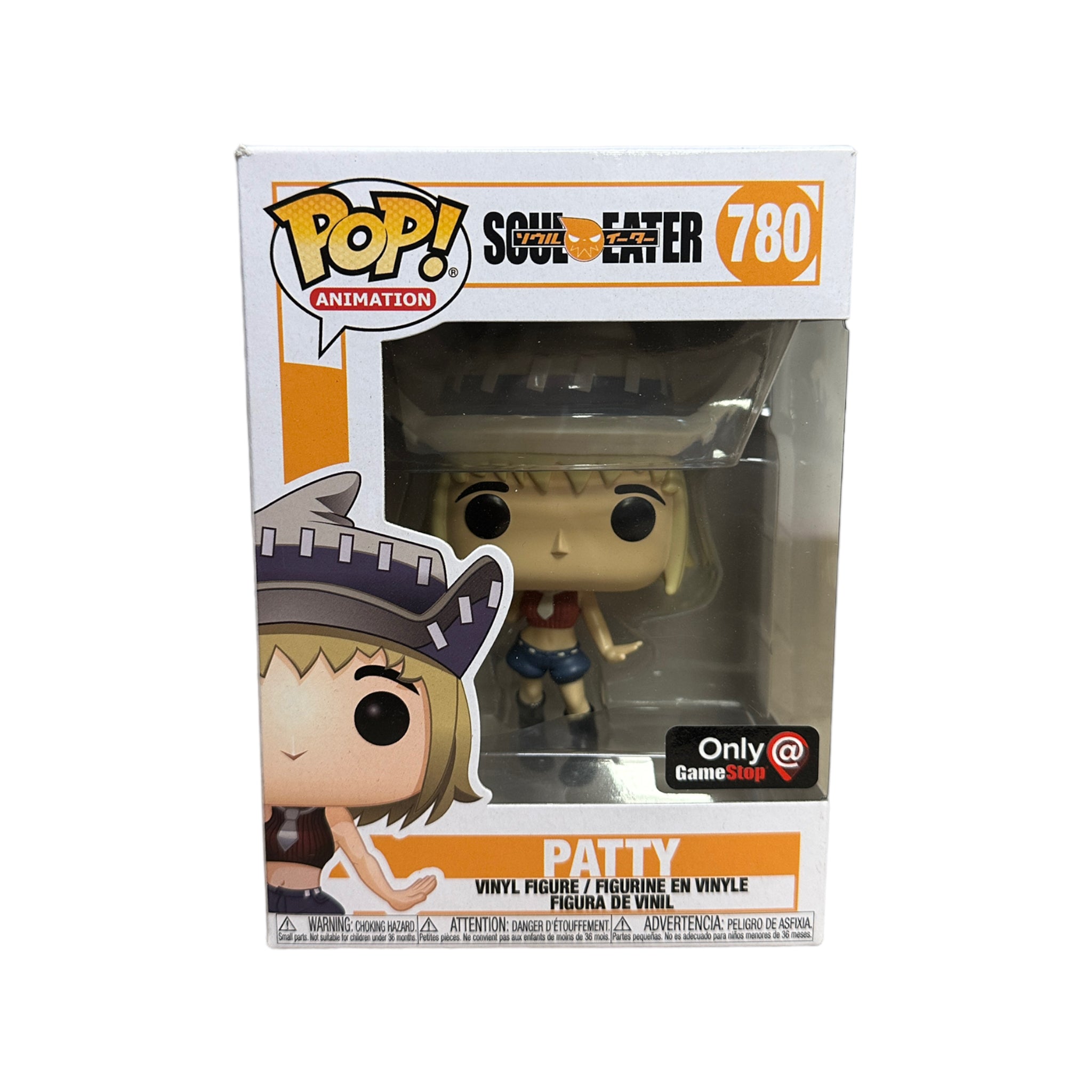 Patty #780 Funko Pop! - Soul Eater - GameStop Exclusive - Condition 8.75/10