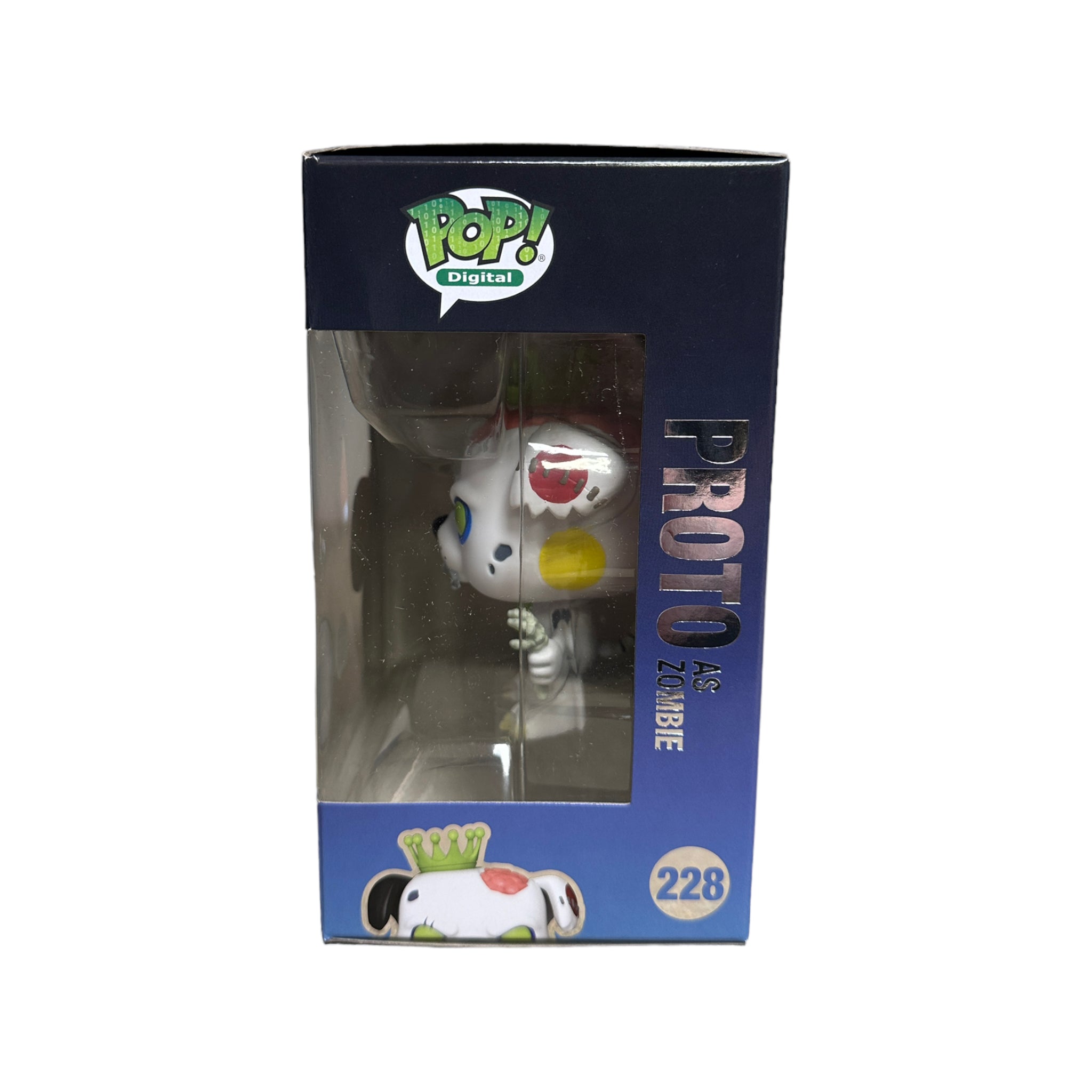 Proto as Zombie #228 (Glows in the Dark) Funko Pop! - Funkoween Series 1 - NFT Release Exclusive LE2500 Pcs - Condition 8.75/10