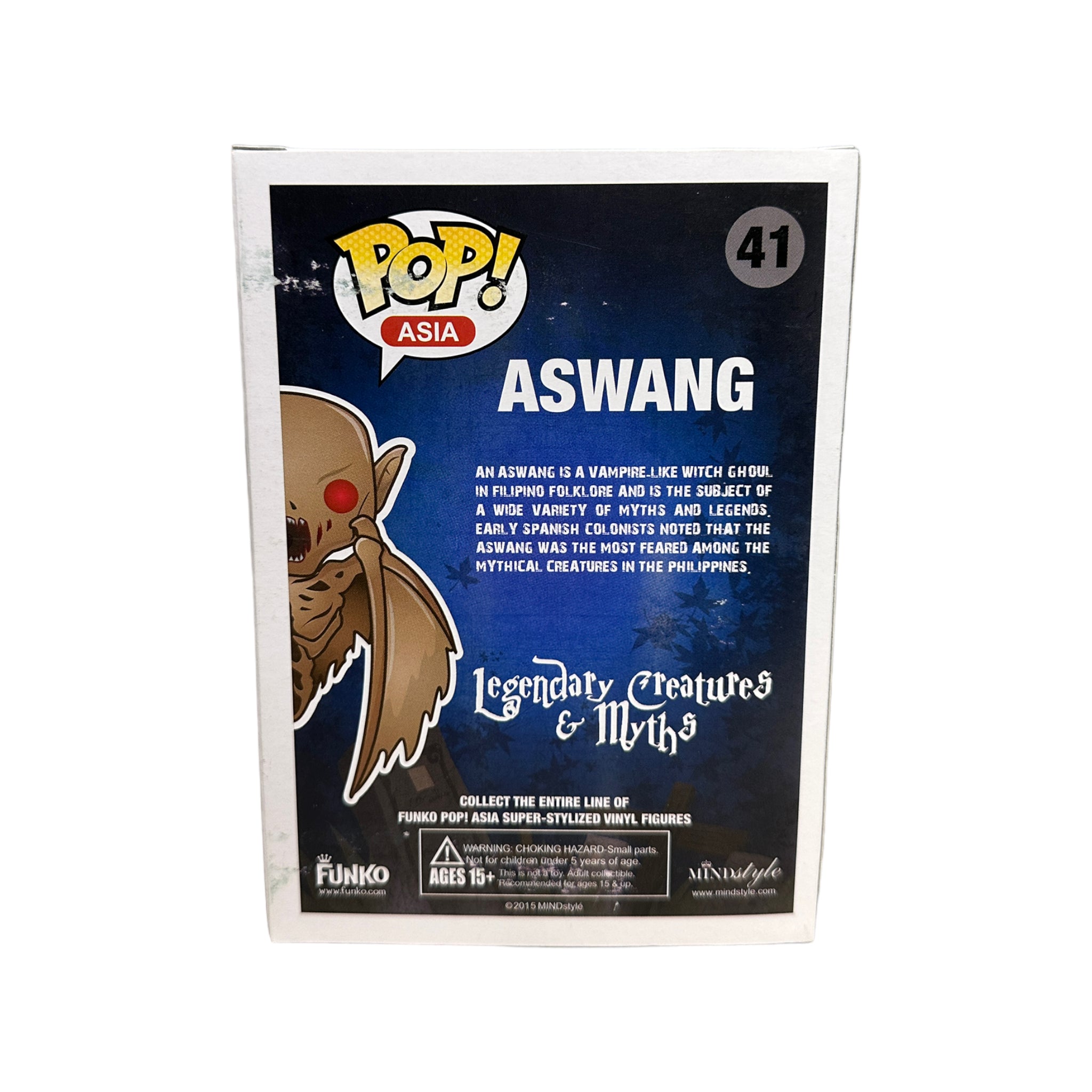 Aswang #41 Funko Pop! - Legendary Creatures and Myths - Toy Tokyo Exclusive - Condition 7.5/10