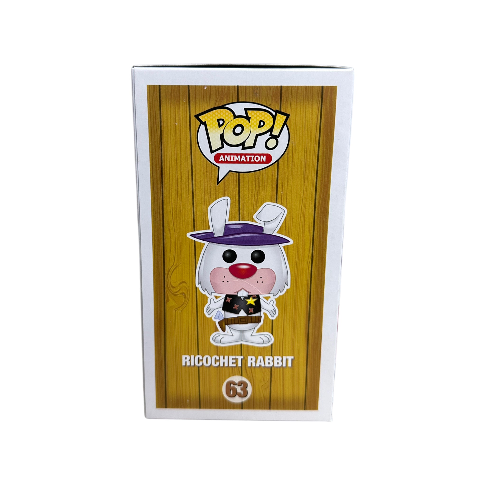 Ricochet Rabbit #63 (Yellow) Funko Pop! - Ricochet Rabbit - NYCC 2015 Exclusive LE300 Pcs - Condition 6/10