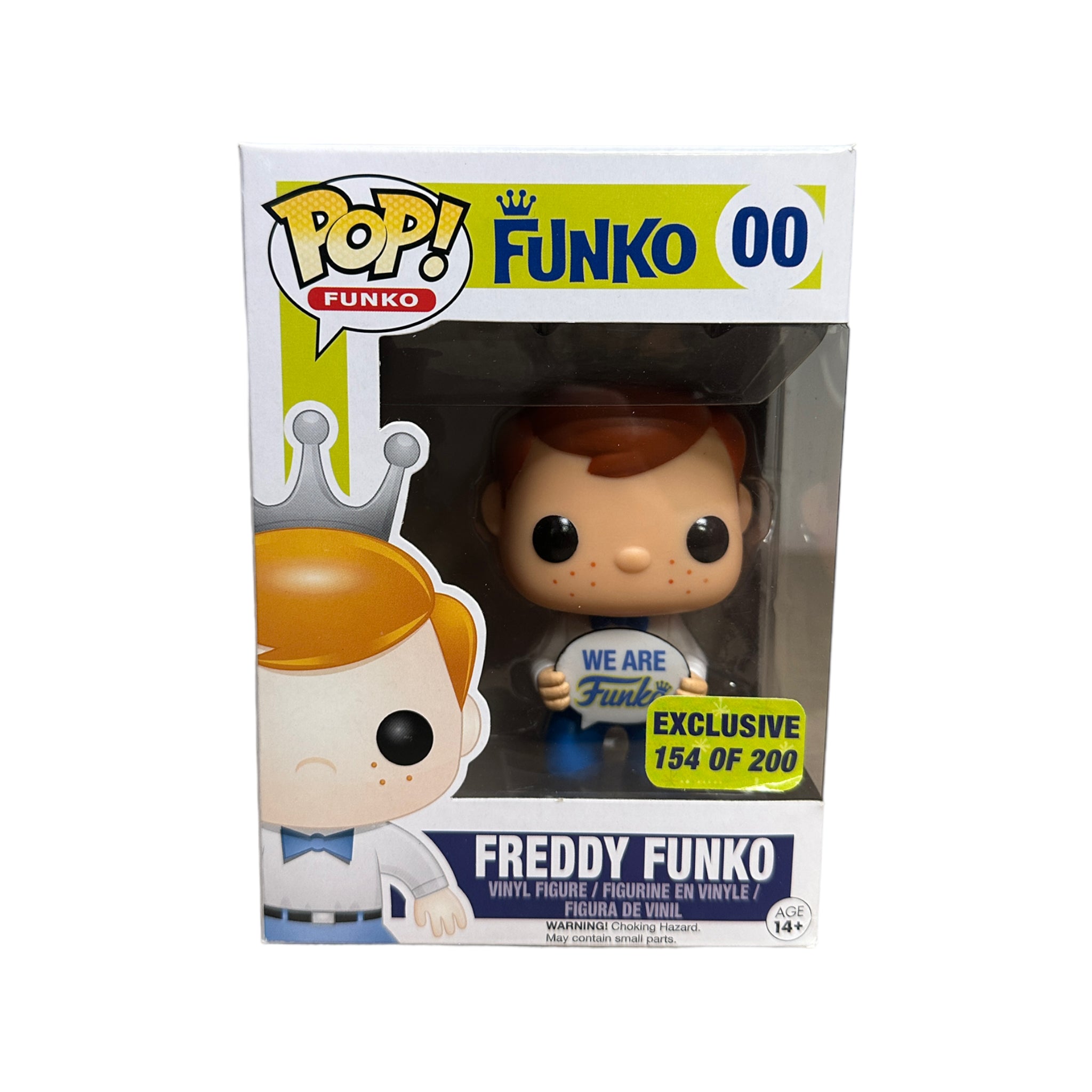 Freddy Funko (We are Funko) #00 Funko Pop! - Exclusive LE154/200 - Condition 8/10