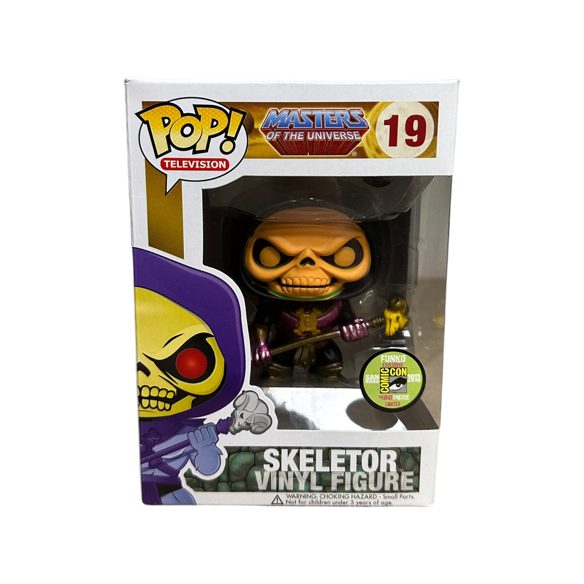 Skeletor #19 (Disco) Funko Pop! - Masters of The Universe - SDCC 2013 Exclusive LE480 Pcs - Condition 8/10
