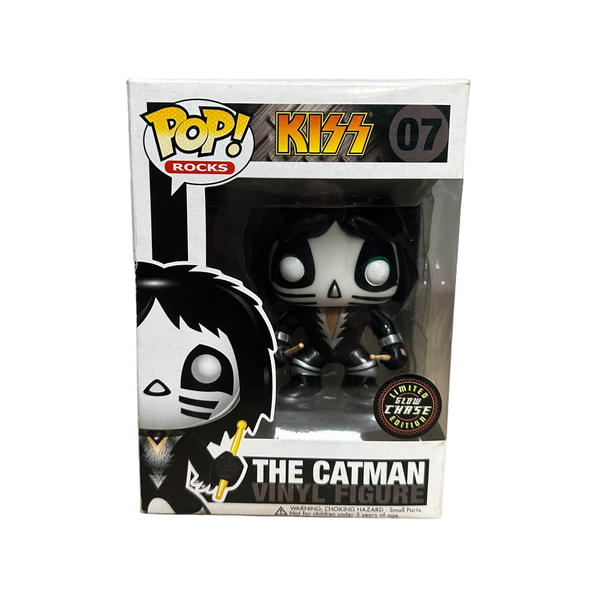 The Catman #07 (Glow Chase) Funko Pop! - Kiss - 2011 Pop! - Condition 7.5/10
