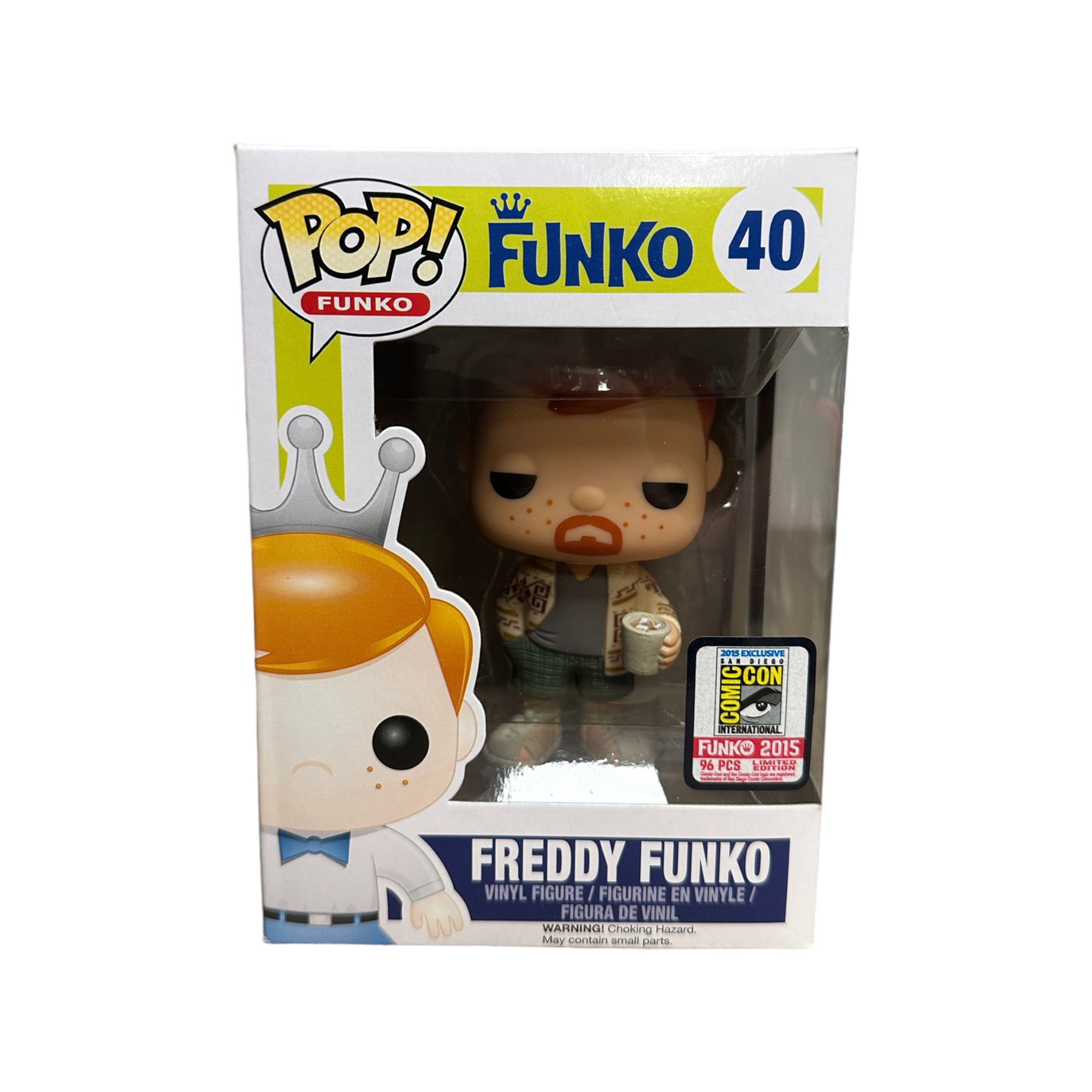Freddy Funko as The Dude #40 Funko Pop! - SDCC 2015 Exclusive LE96 Pcs - Condition 8/10