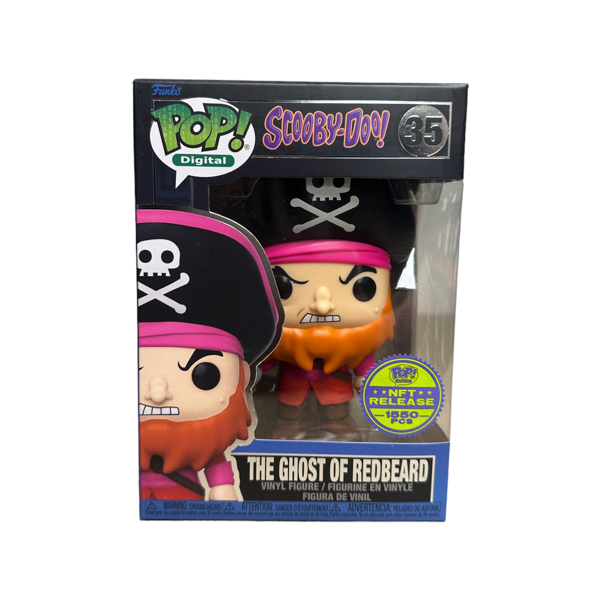 The Ghost of Redbeard #35 Funko Pop! - Scooby-Doo! - NFT Release Exclusive LE1550 Pcs - Condition 8.75/10