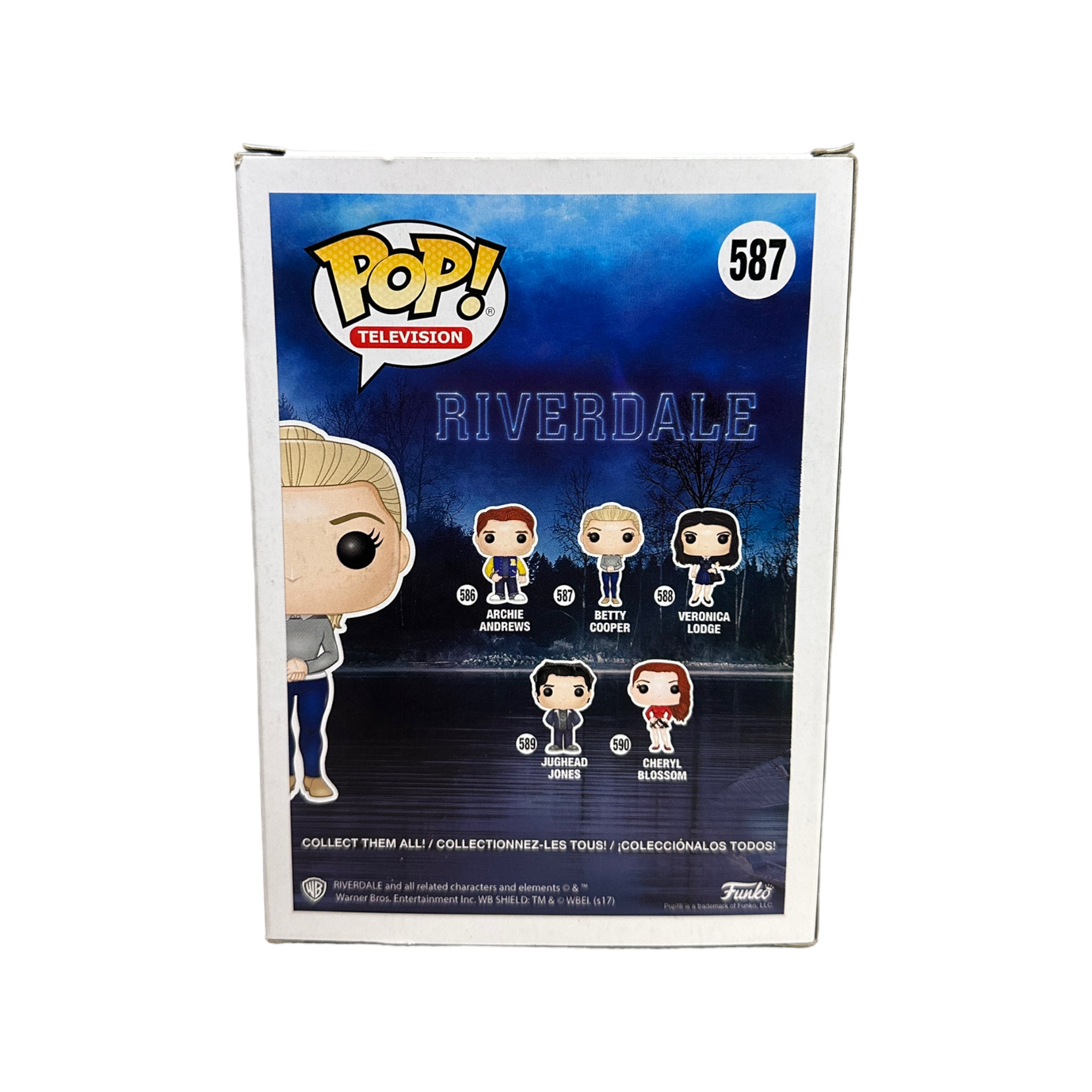 Betty Cooper #587 Funko Pop! - Riverdale - 2018 Pop! - Condition 8/10
