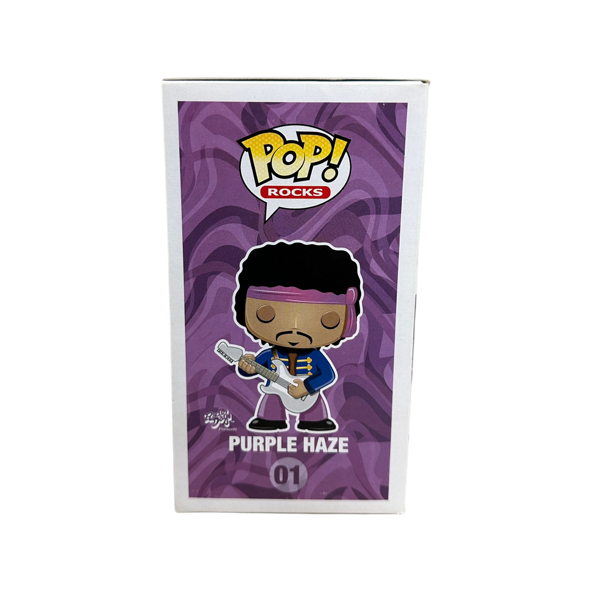 Purple Haze #01 Funko Pop! - Rocks - 2010 Pop! - Condition 7.5/10