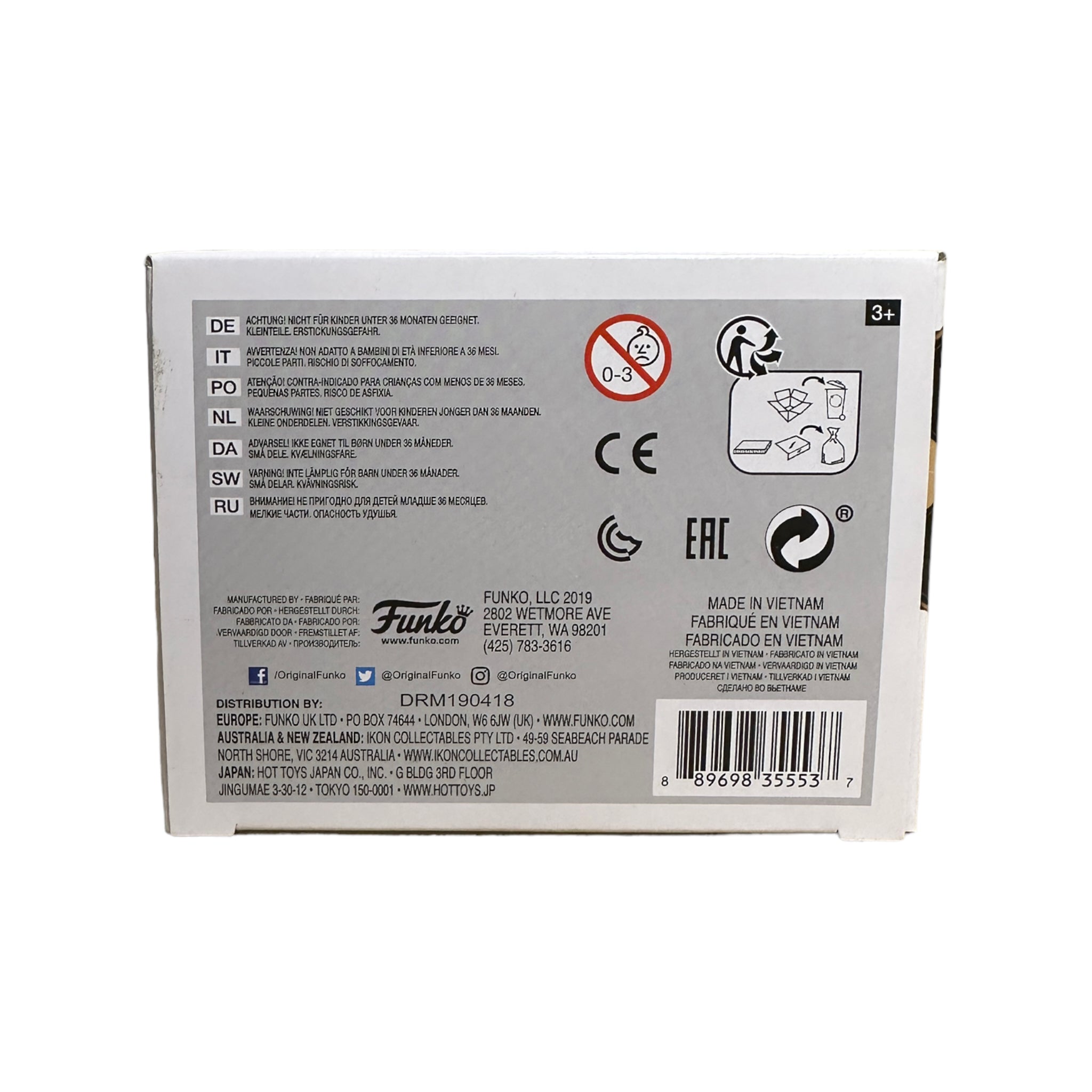 Ben Chang #842 Funko Pop! - Community - 2019 Pop! - Condition 8.75/10