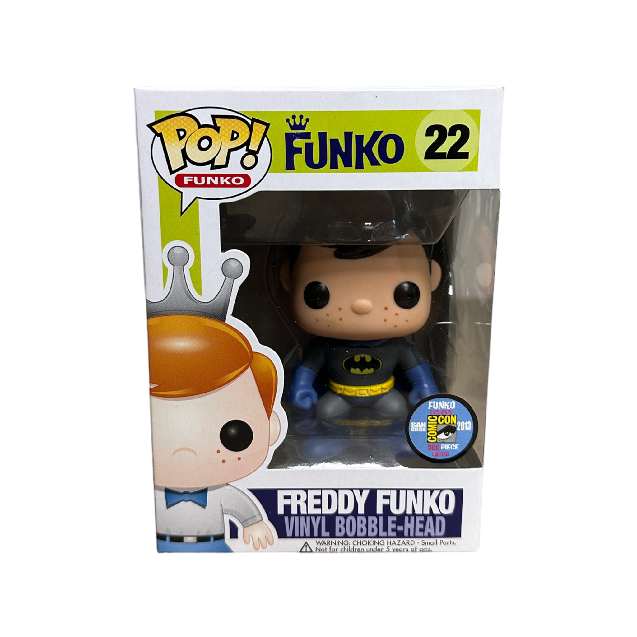 Freddy Funko as Batman #22 Funko Pop! - SDCC 2013 Exclusive LE200 Pcs - Condition 8.75/10