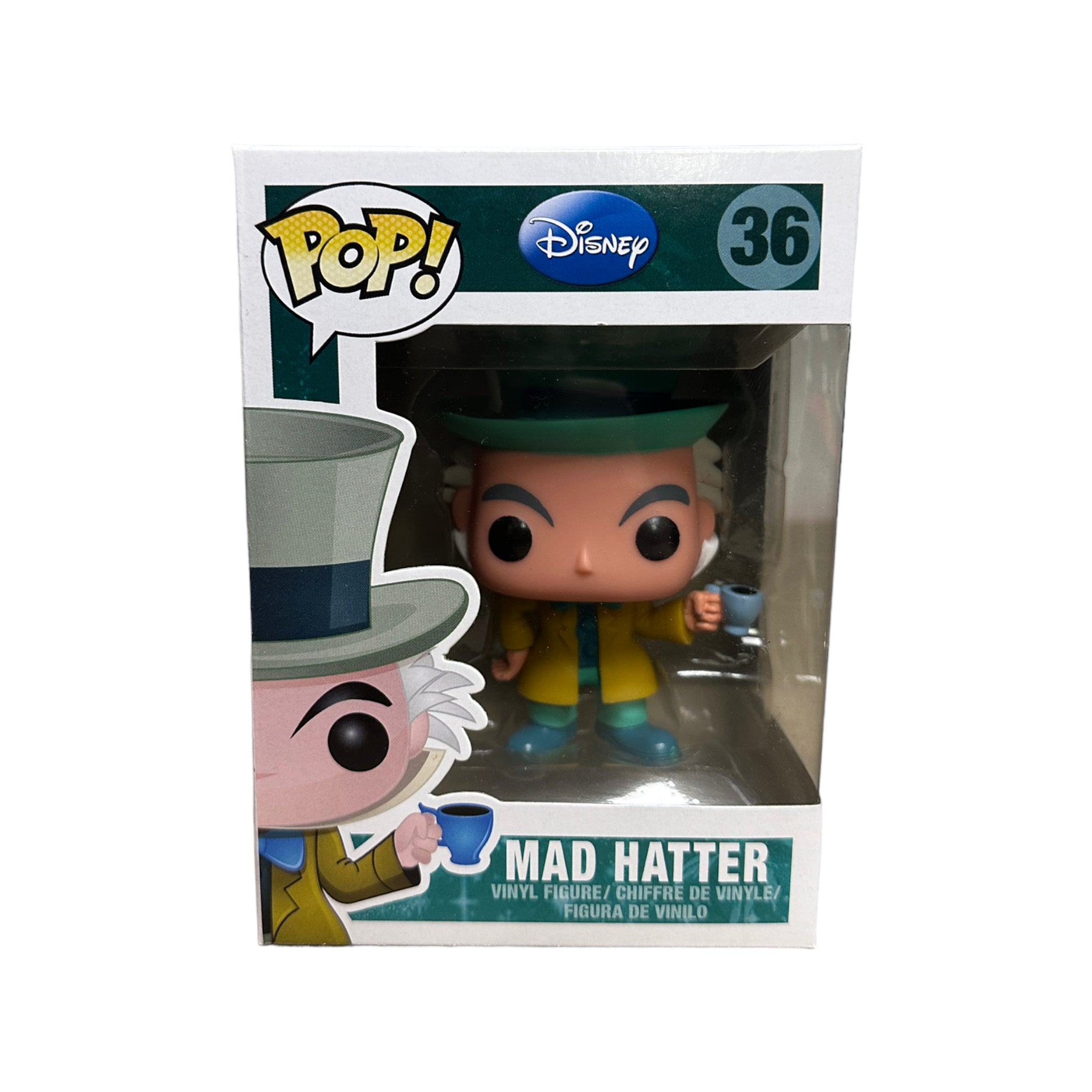 Mad Hatter #36 Funko Pop! - Disney Series 3 - Condition 8.5/10