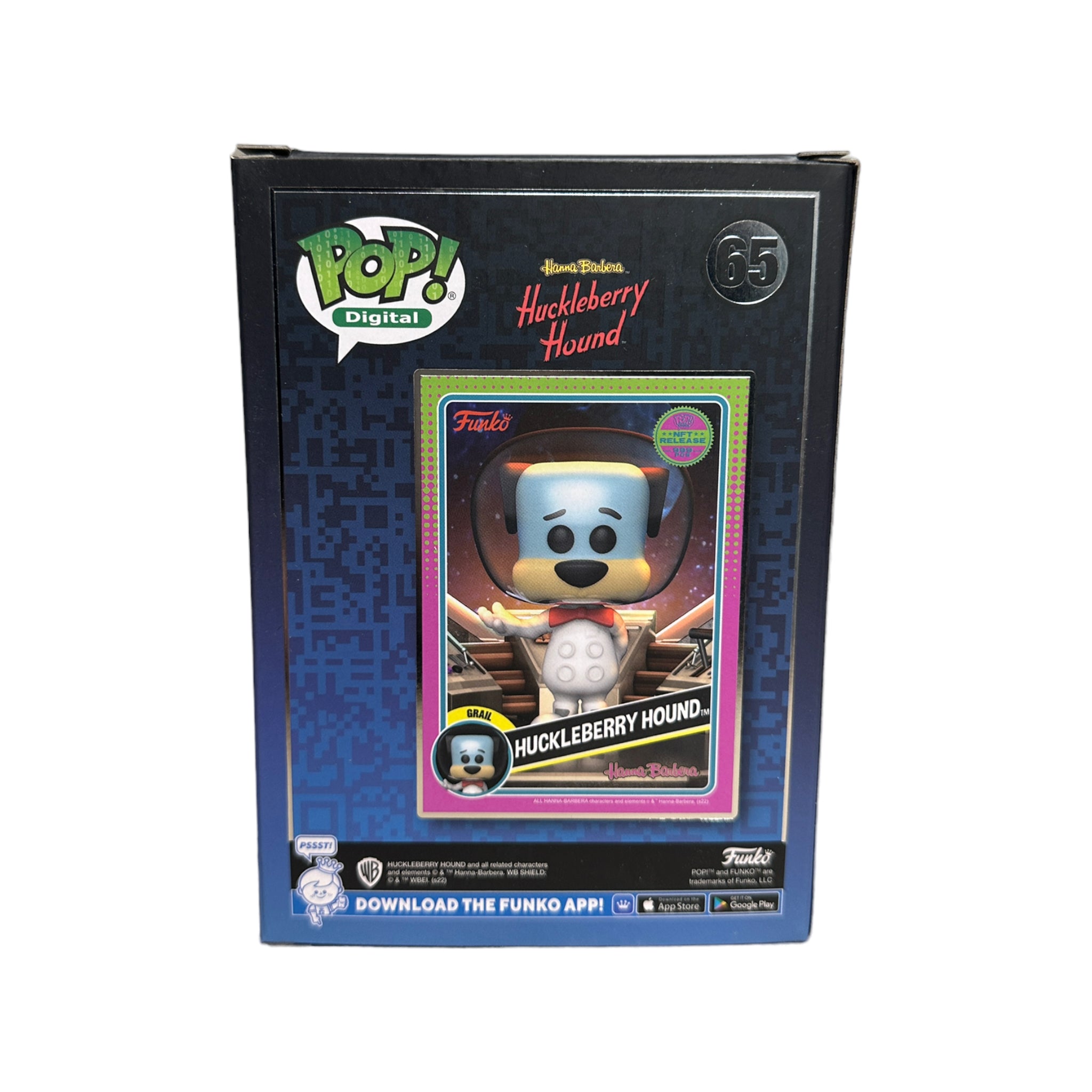 Huckleberry Hound #65 Funko Pop! - Huckleberry Hound - NFT Release Exclusive LE999 Pcs - Condition 9/10