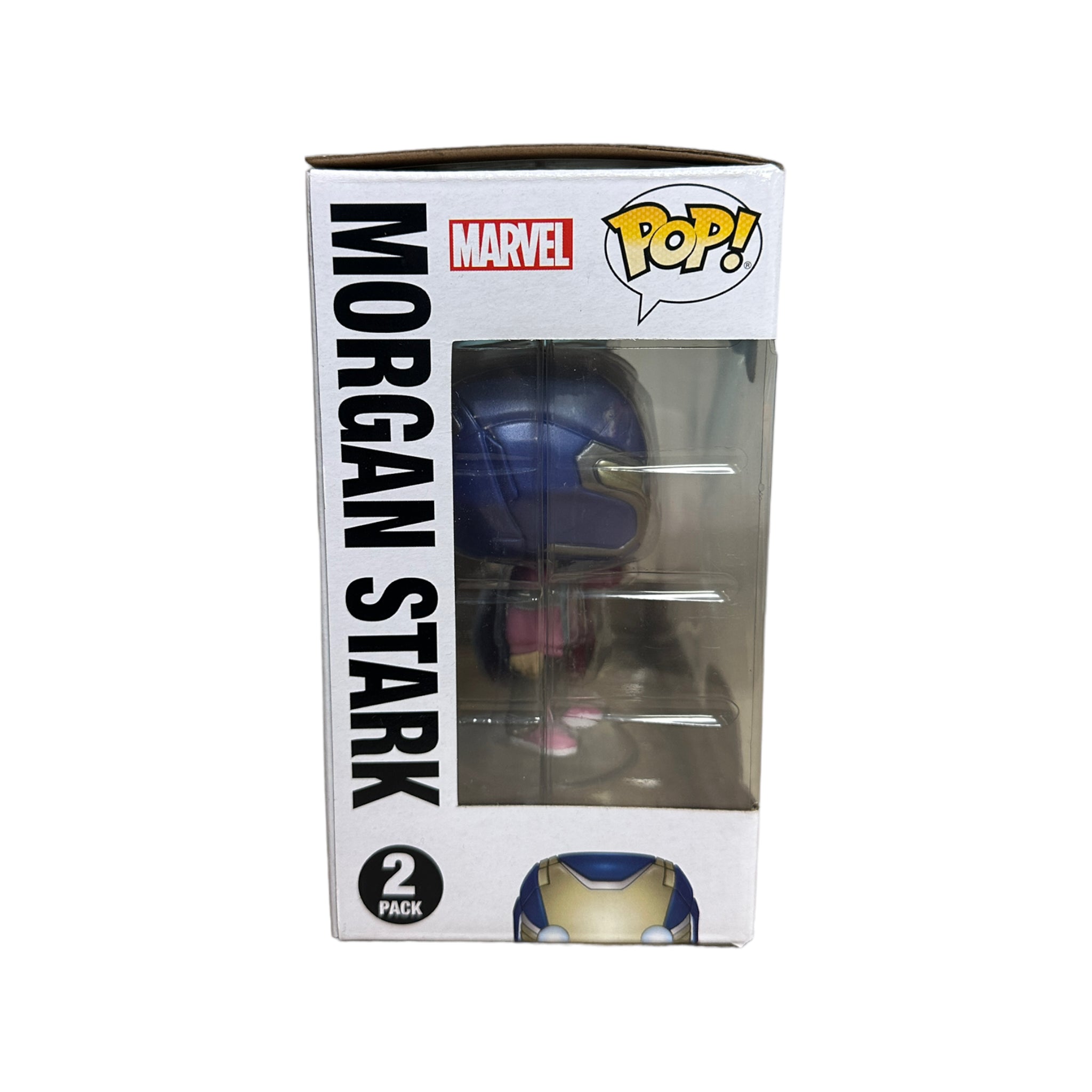 Morgan Stark & Tony Stark 2 Pack Funko Pop! - Avengers: Endgame - Pop In A Box Exclusive - Condition 8.75/10