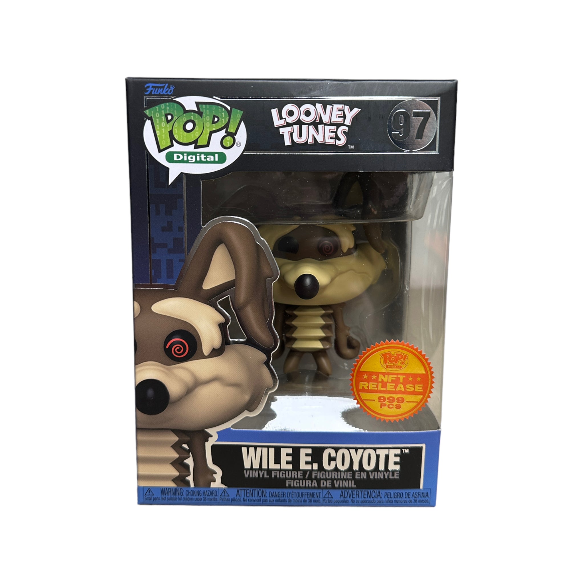 Wile E. Coyote #97 Funko Pop! - Looney Tunes - NFT Release Exclusive LE999 Pcs - Condition 8.75/10