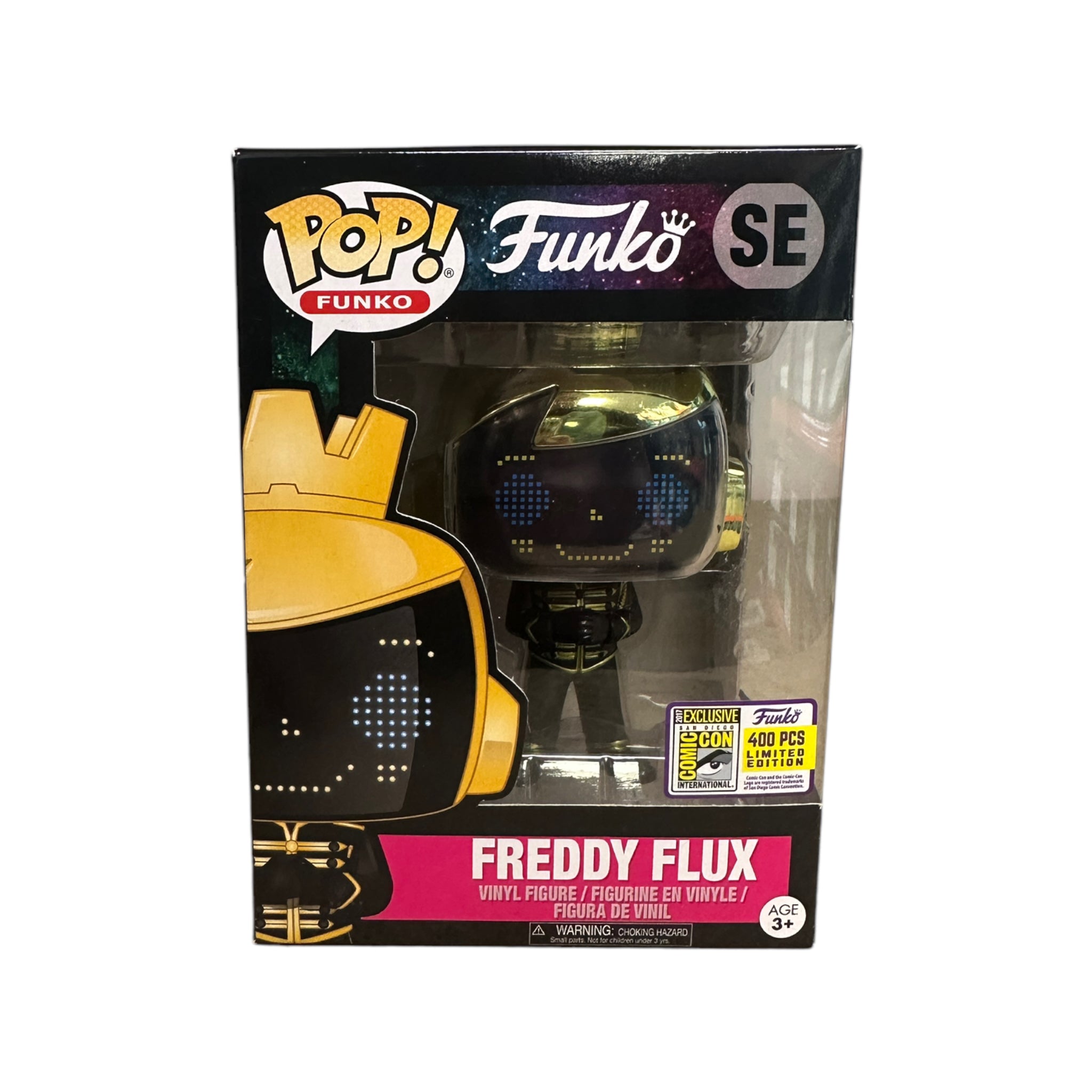 Freddy Flux Photon Smiling Funko Pop! - SDCC 2017 Exclusive LE400 Pcs - Condition 7/10