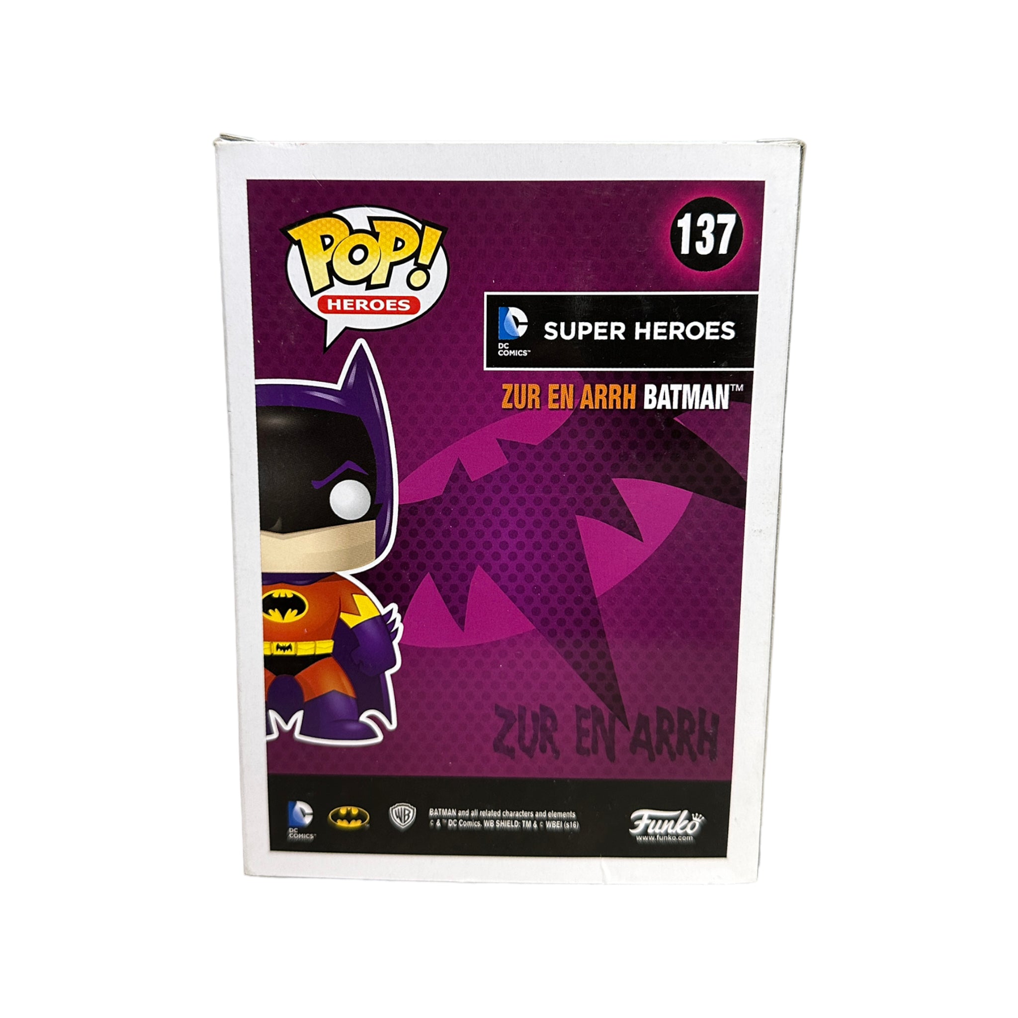 Zur En Arrh Batman #137 Funko Pop! - DC Super Heroes - Target Exclusive - Condition 7/10