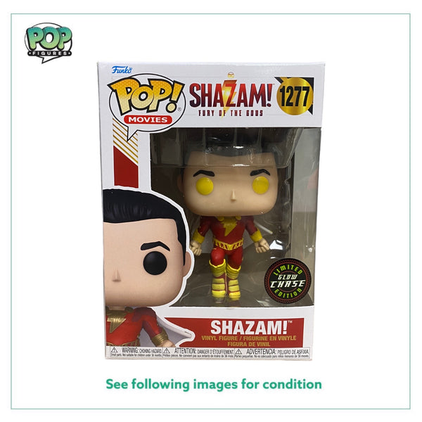 Shazam! #1277 (Glow Chase) Funko Pop! - Shazam! Fury Of The Gods - Condition 9.5/10