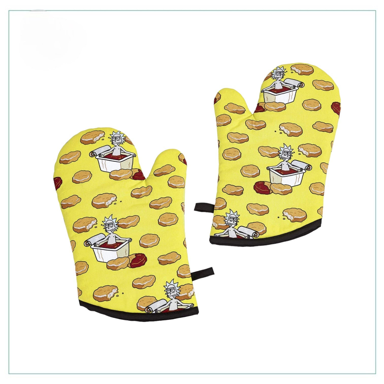 Rick and Morty Funko Oven Gloves - Rick and Morty