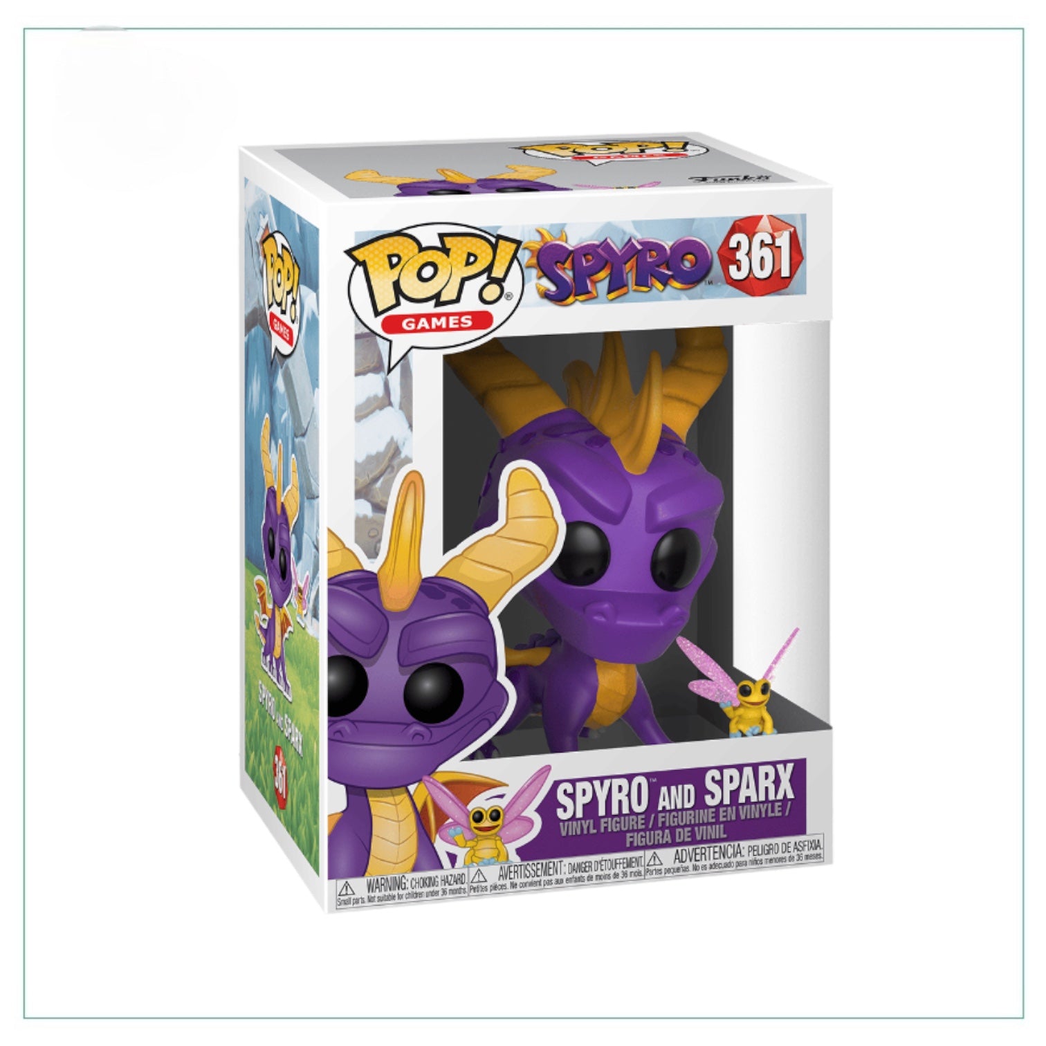 Spyro and Sparx #361 Funko Pop! - Spyro