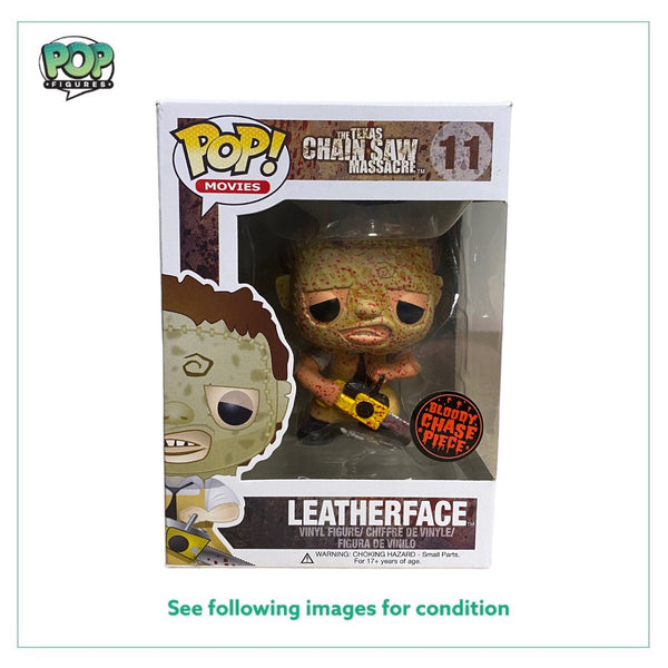 Leatherface #11 (Bloody Chase) Funko Pop! - The Texas Chainsaw Massacre - 2012 Pop! - Condition 8/10