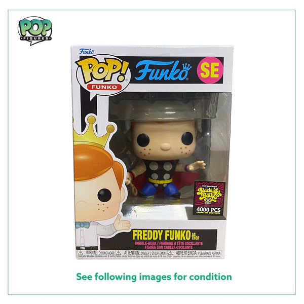 Freddy Funko as Thor Funko Pop! - SDCC 2022 Box of Fun Exclusive LE4000 Pcs - Condition 9.5/10