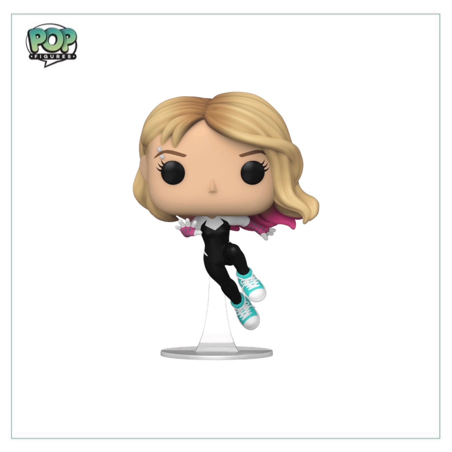 Spider-Gwen #1091 (Unmasked) Funko Pop! - Spider-Man Across the Spiderverse - Marvel Collector Corps Exclusive