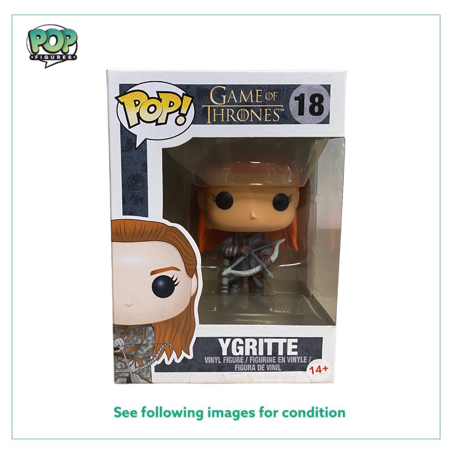 Ygritte #18 Funko Pop! - Game Of Thrones - 2014 Pop! - Condition 8.75/10