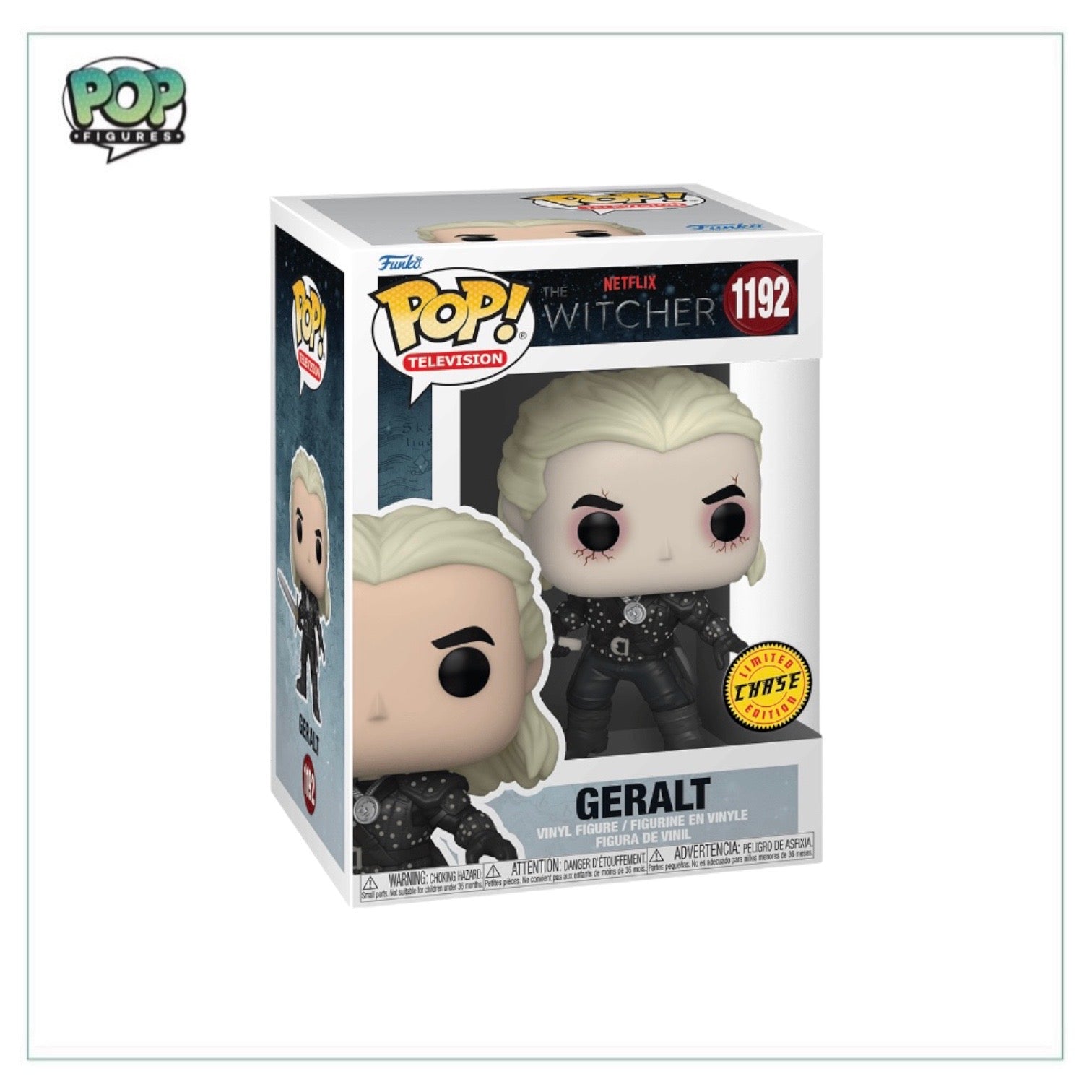 Geralt #1192 (Chase) Funko Pop! - The Witcher