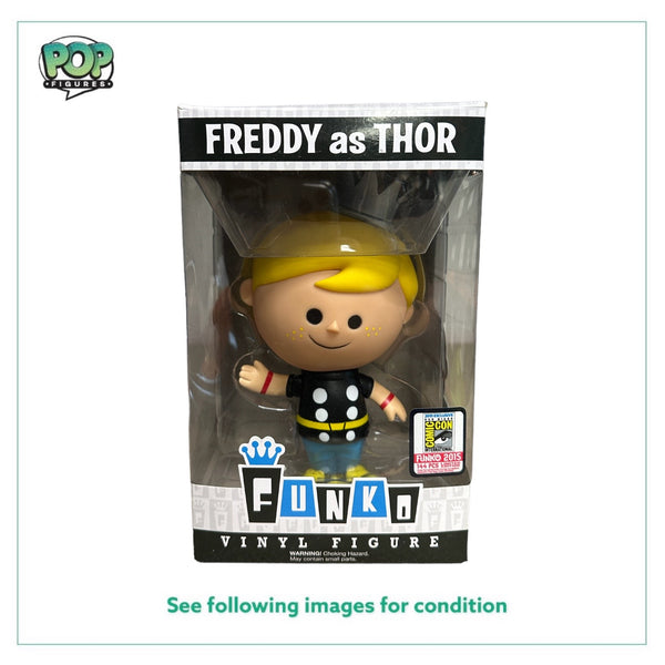 Freddy as Thor Funko Vinyl Figure! - SDCC 2015 Exclusive LE144 Pcs - Condition 7/10