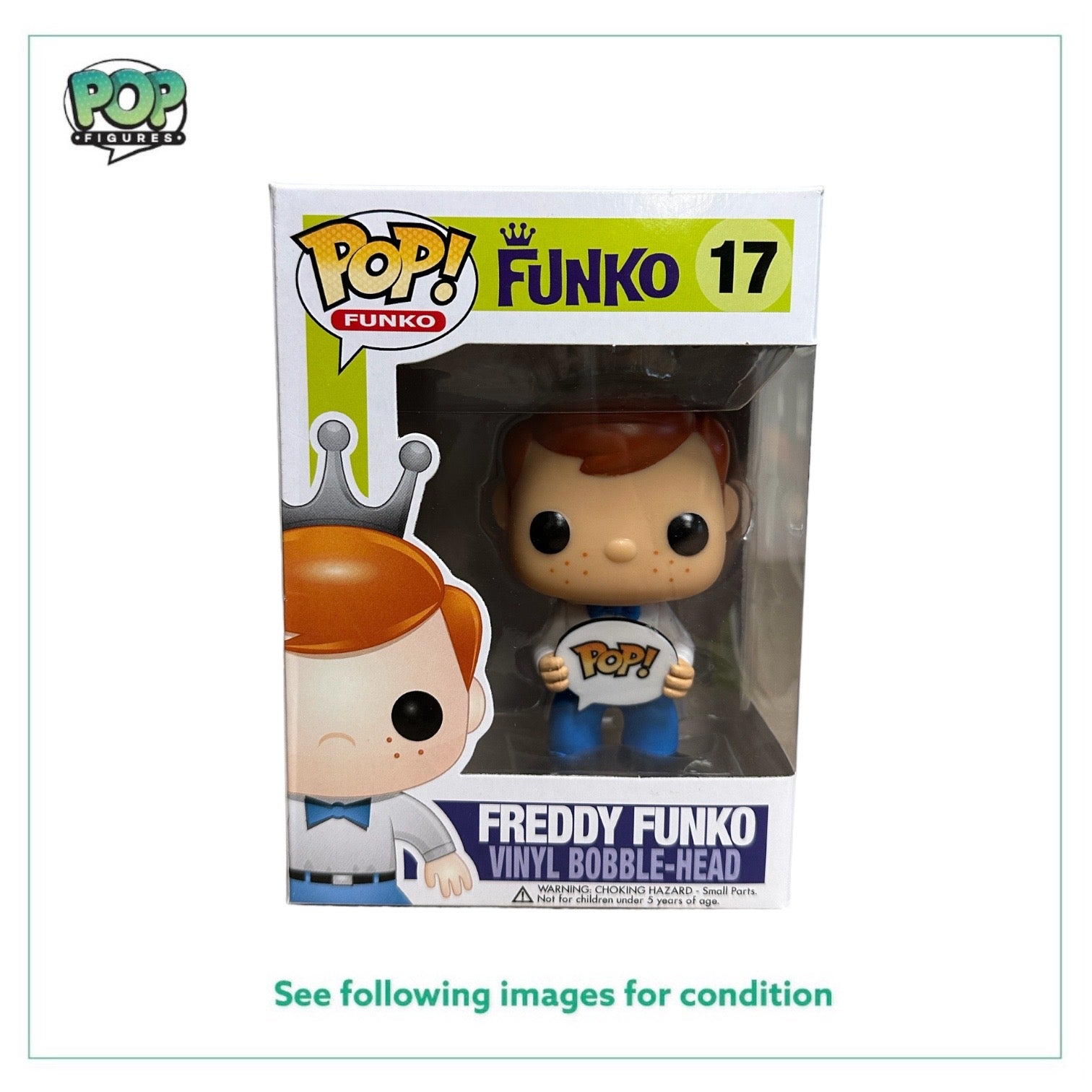 Freddy Funko #17 Funko Pop! - 2015 Pop! - Condition 8/10