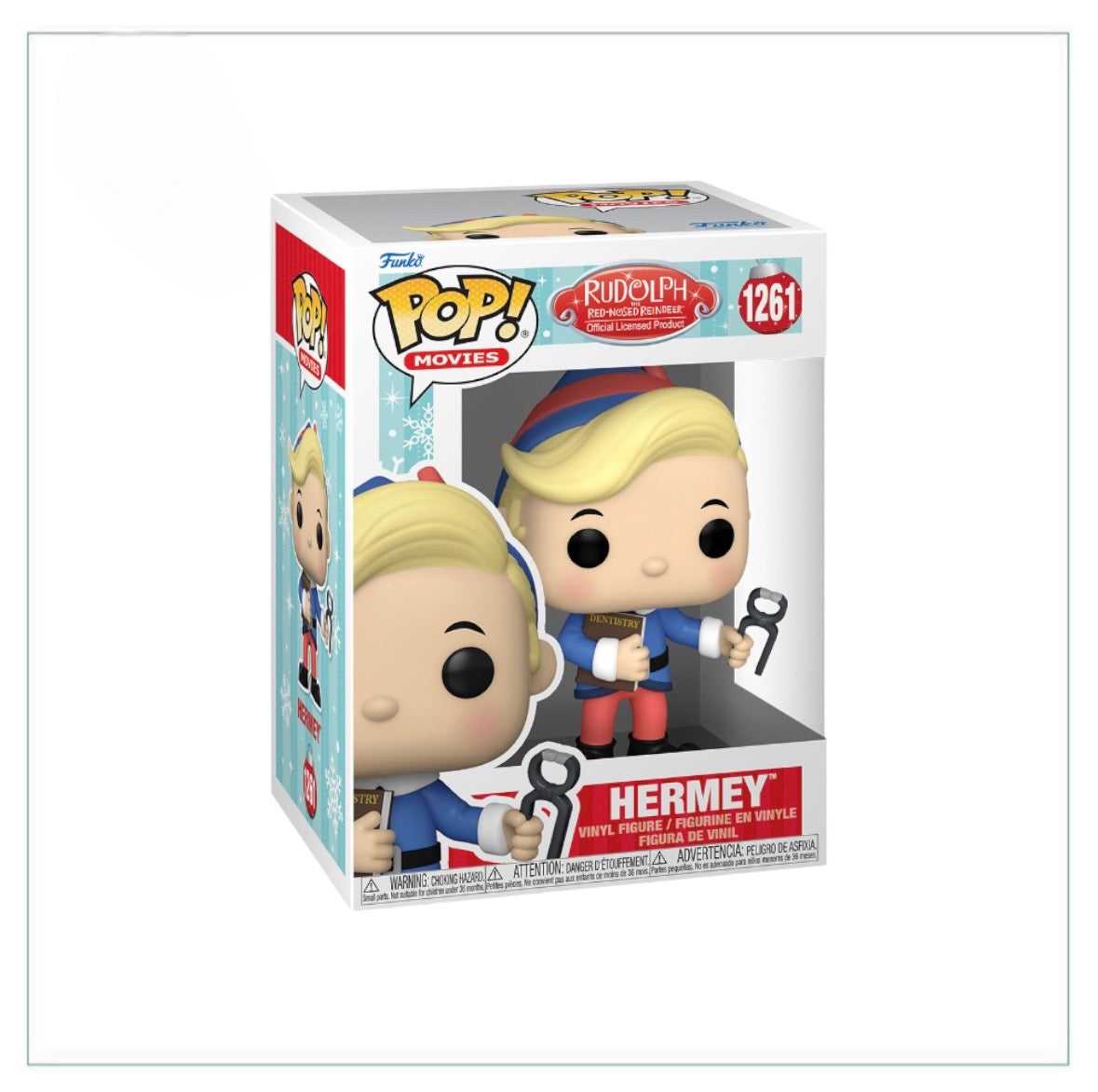 Hermey #1261 Funko Pop! - Rudolph the Red-Nosed Reindeer - PREORDER