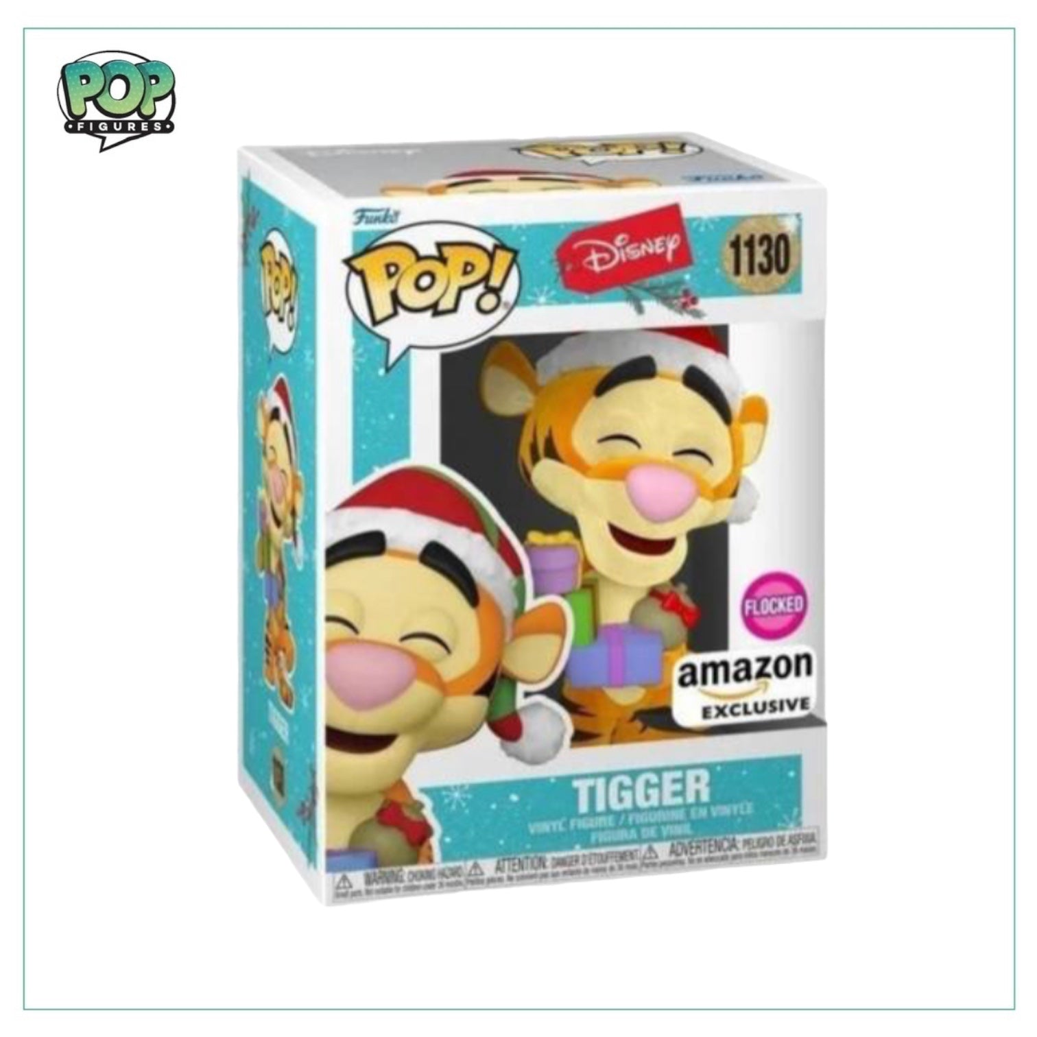 Tigger (Flocked) #1130 Funko Pop! Disney - Amazon Exclusive